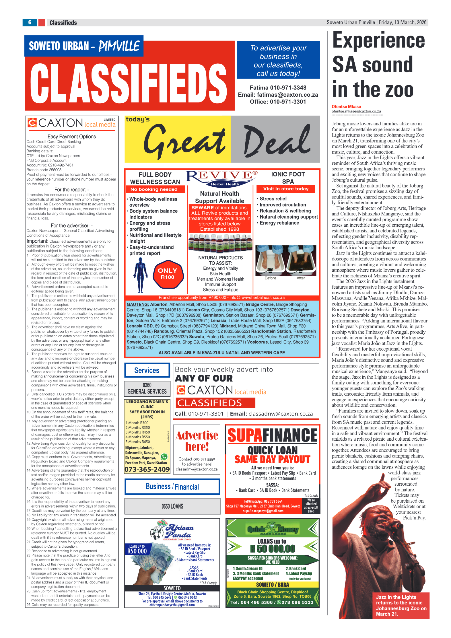 Pimville: 13 March 2026 page 6