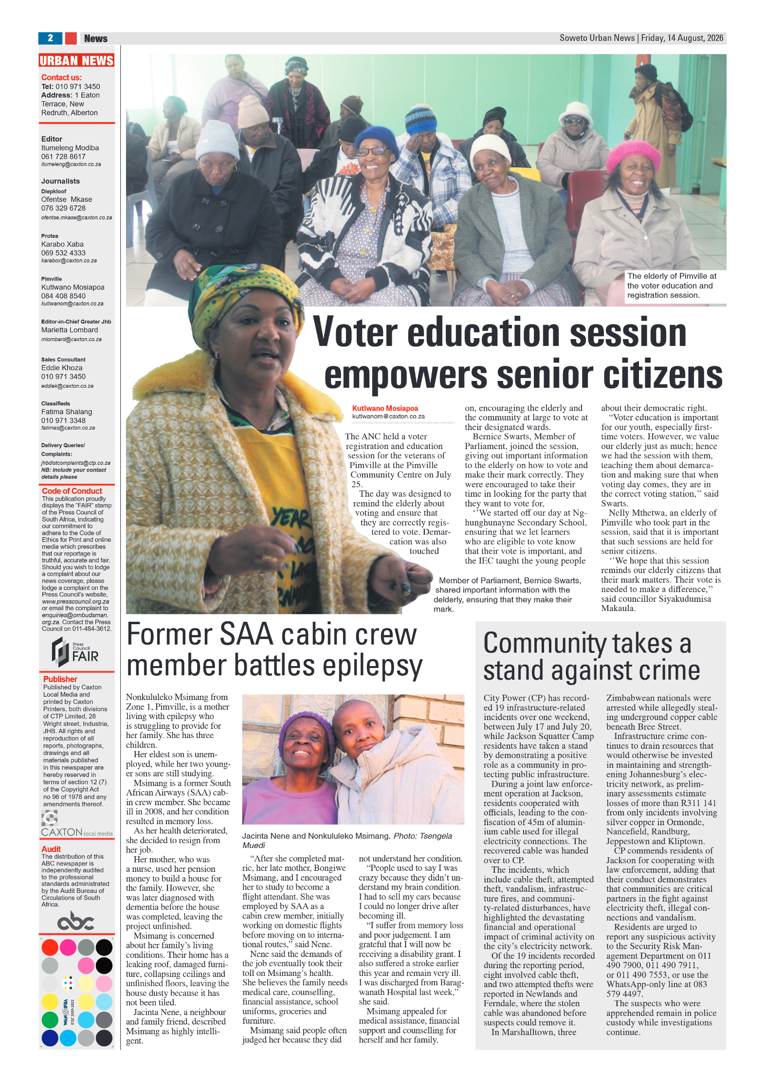 Pimville 14 August 2026 page 2