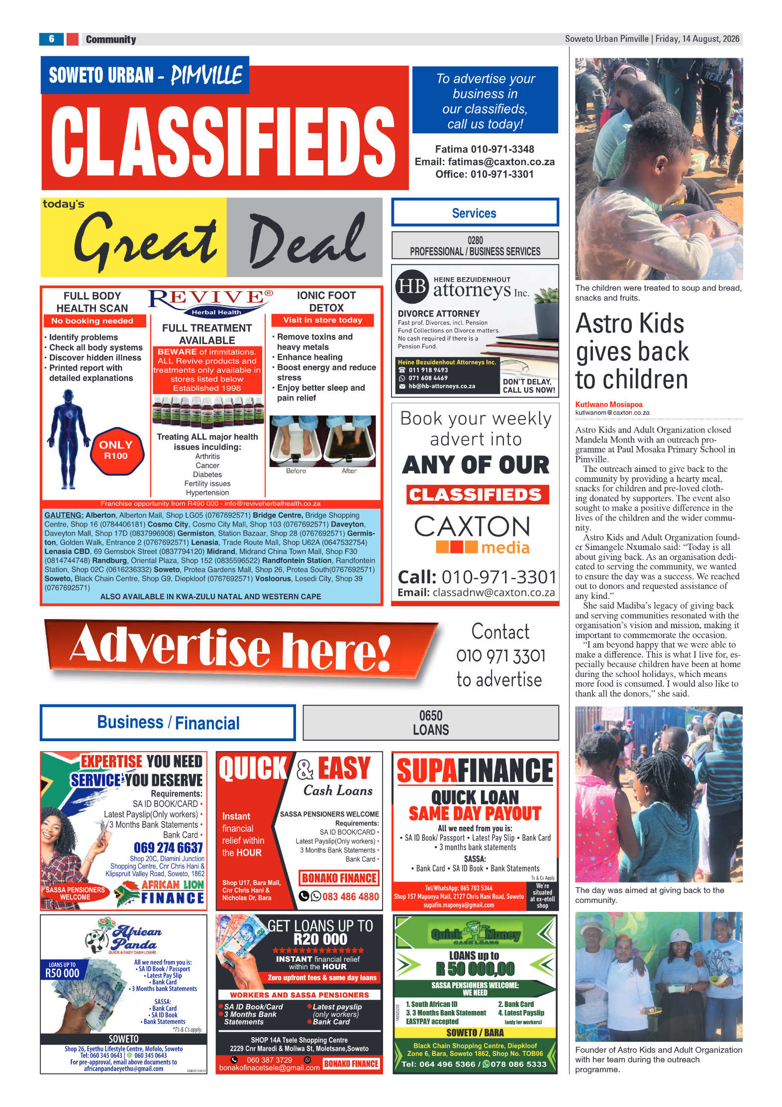 Pimville 14 August 2026 page 6