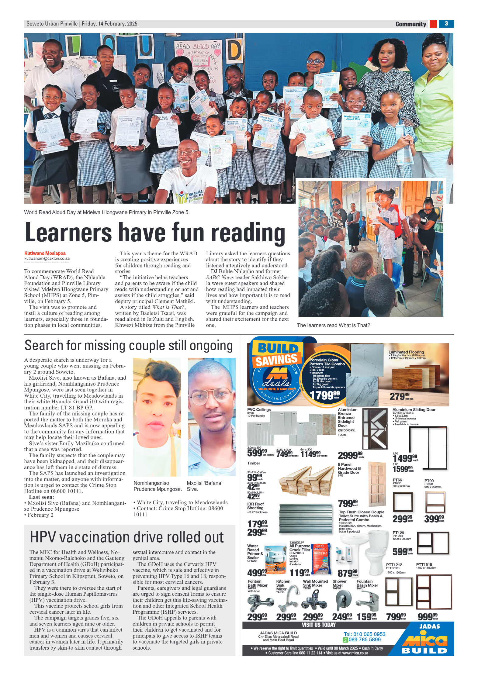 Pimville: 14 February 2025 page 3
