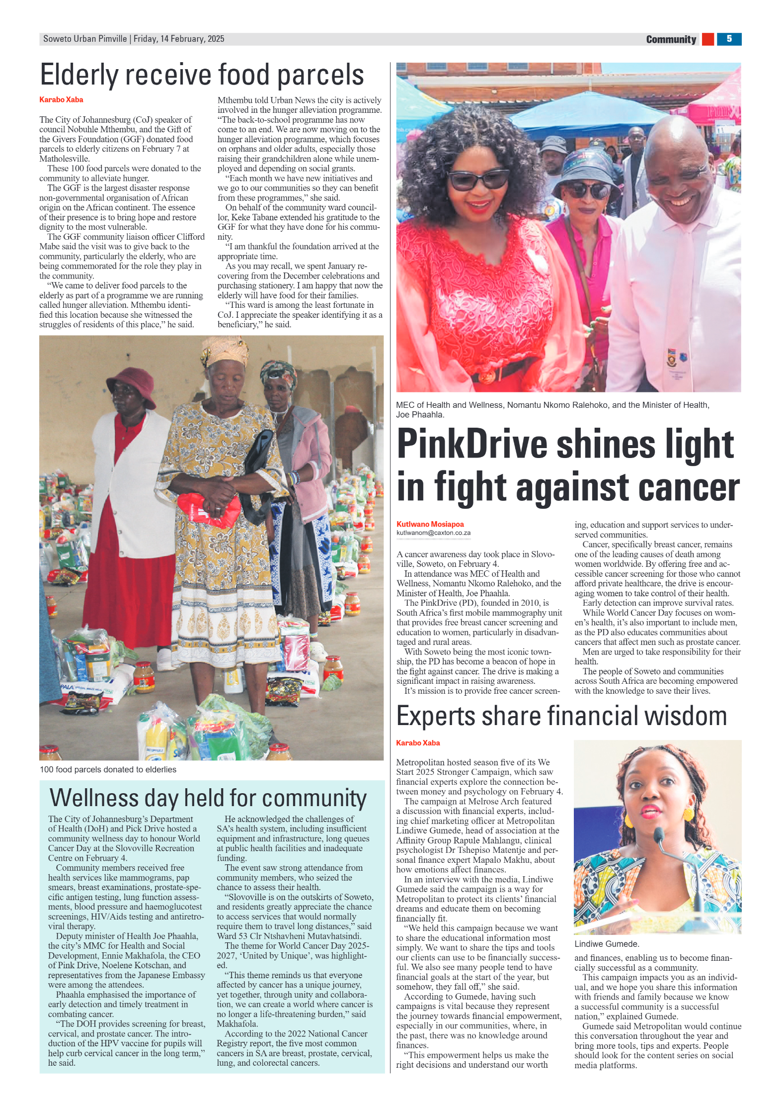 Pimville: 14 February 2025 page 5