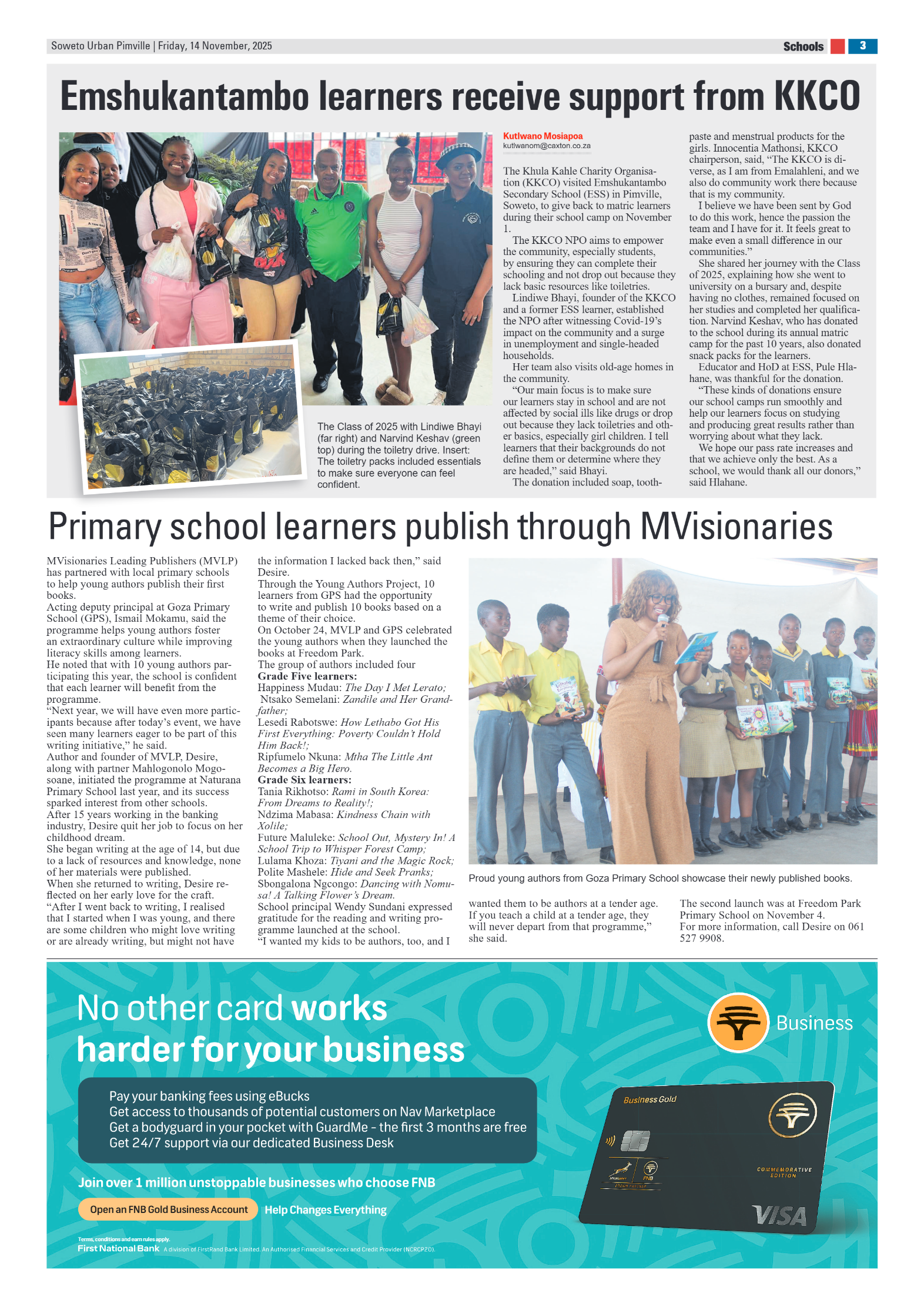 Pimville: 14 November 2025 page 3