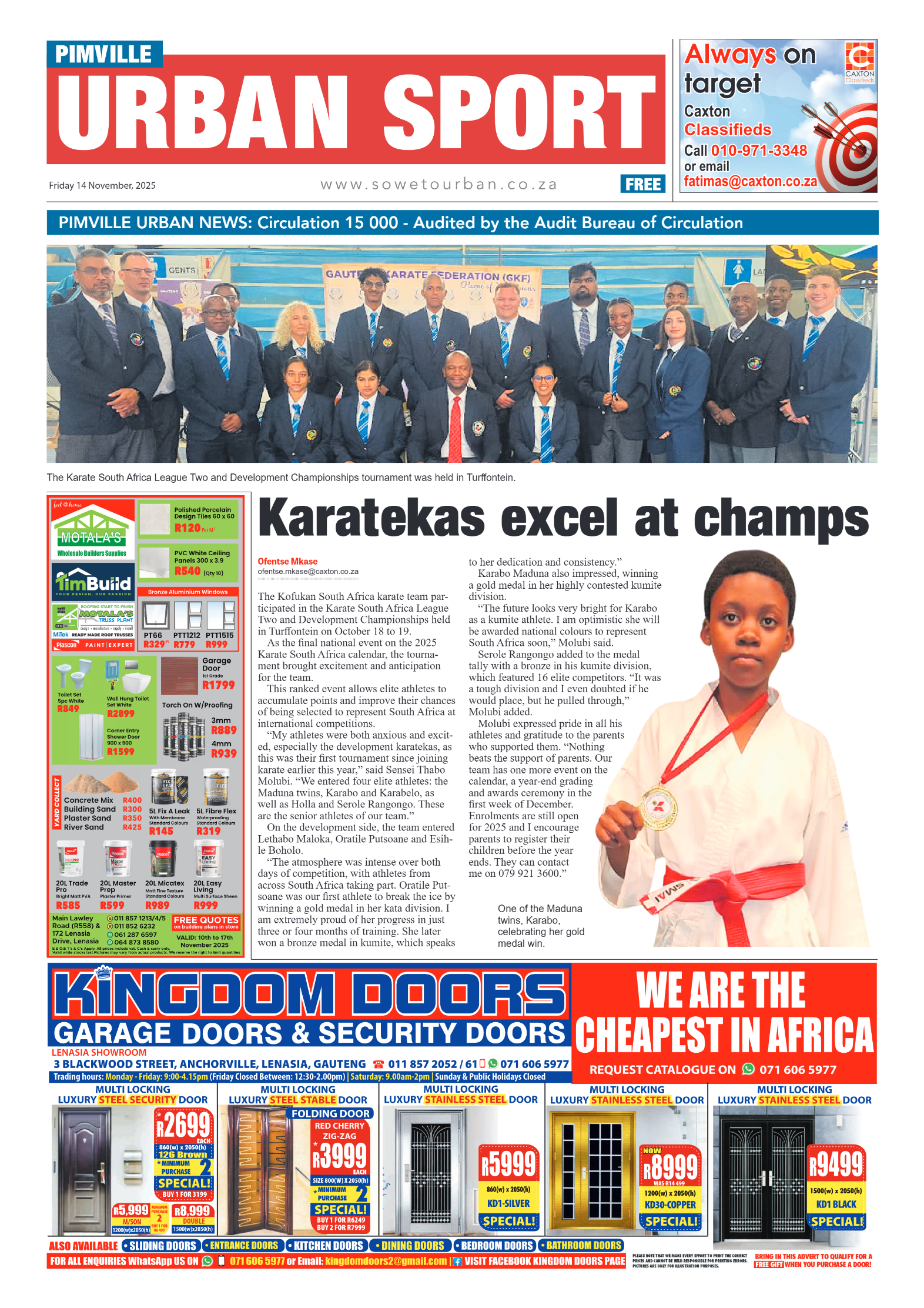 Pimville: 14 November 2025 page 8