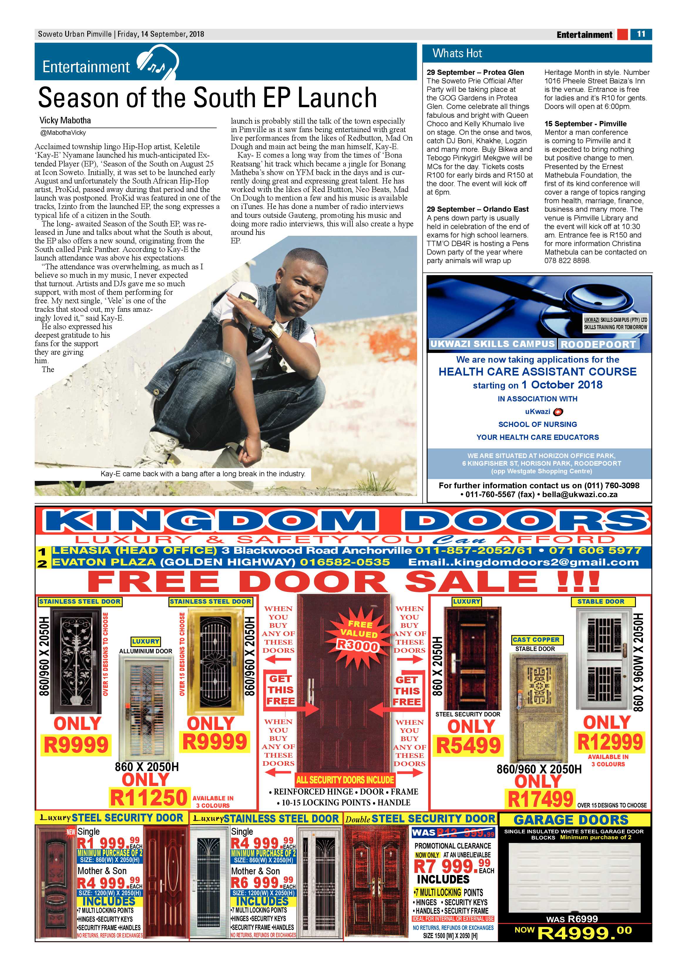 Pimville – September 14, 2018 issue page 11