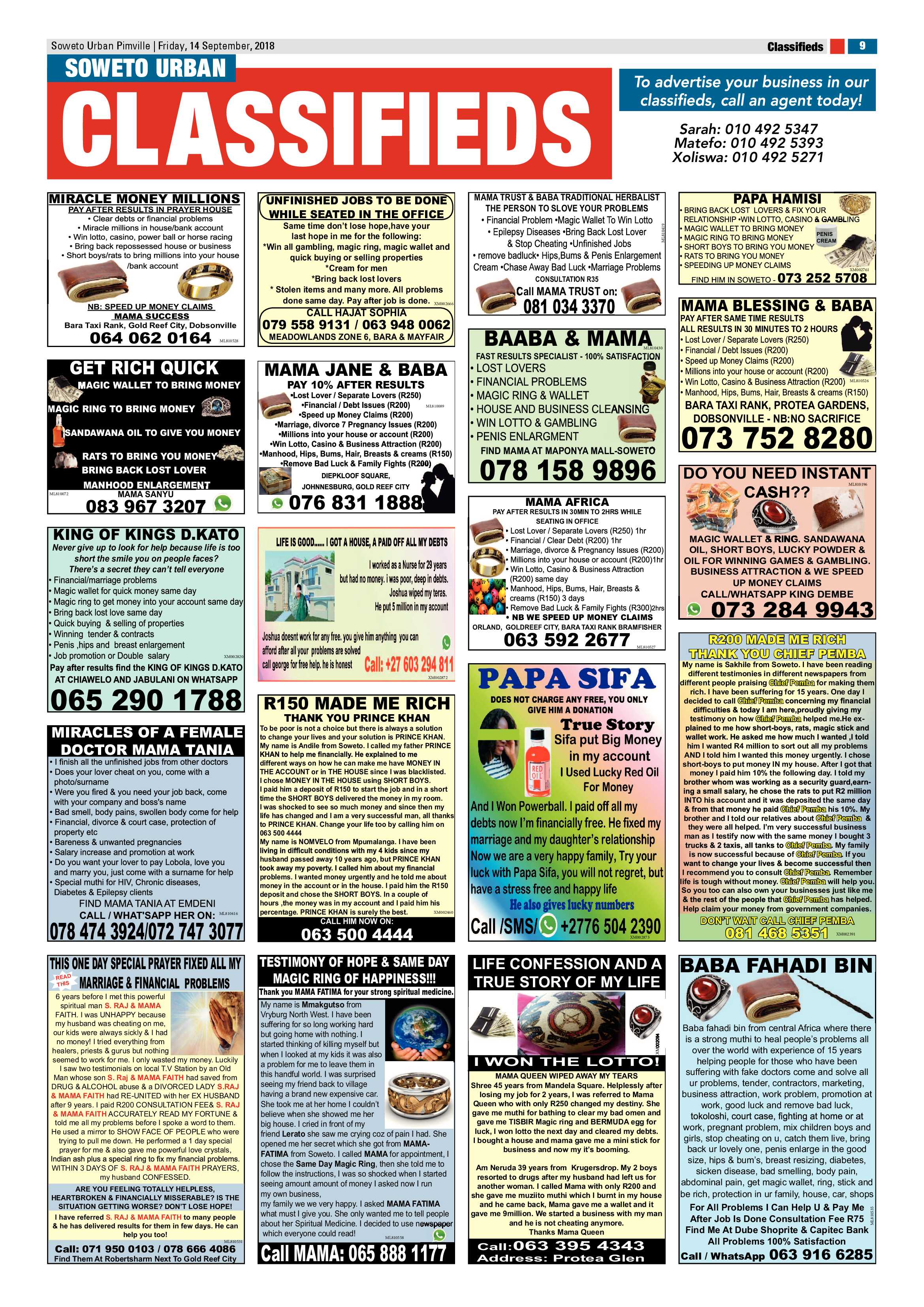 Pimville – September 14, 2018 issue page 9