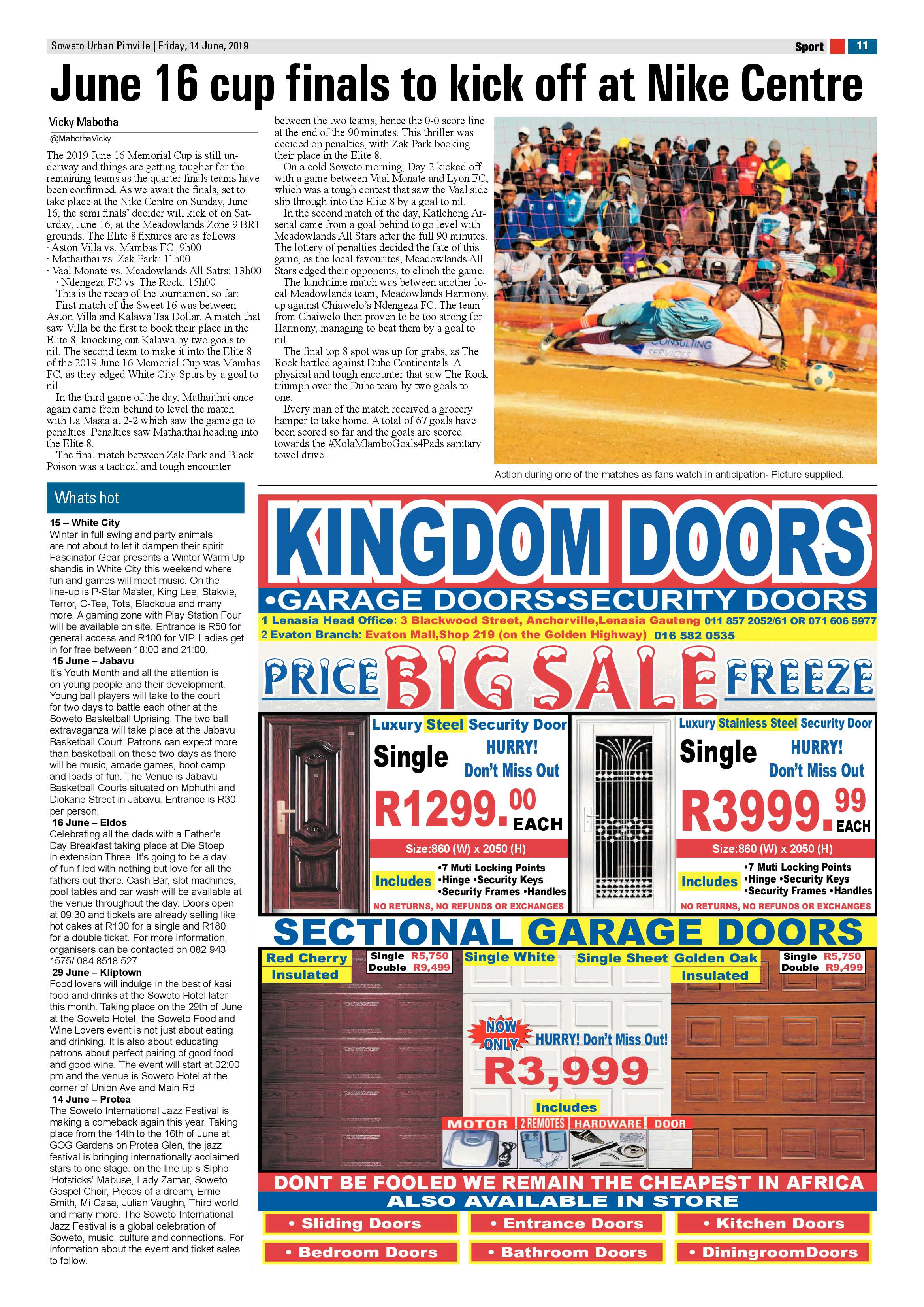 Pimville  News – June 14, 2019 page 11