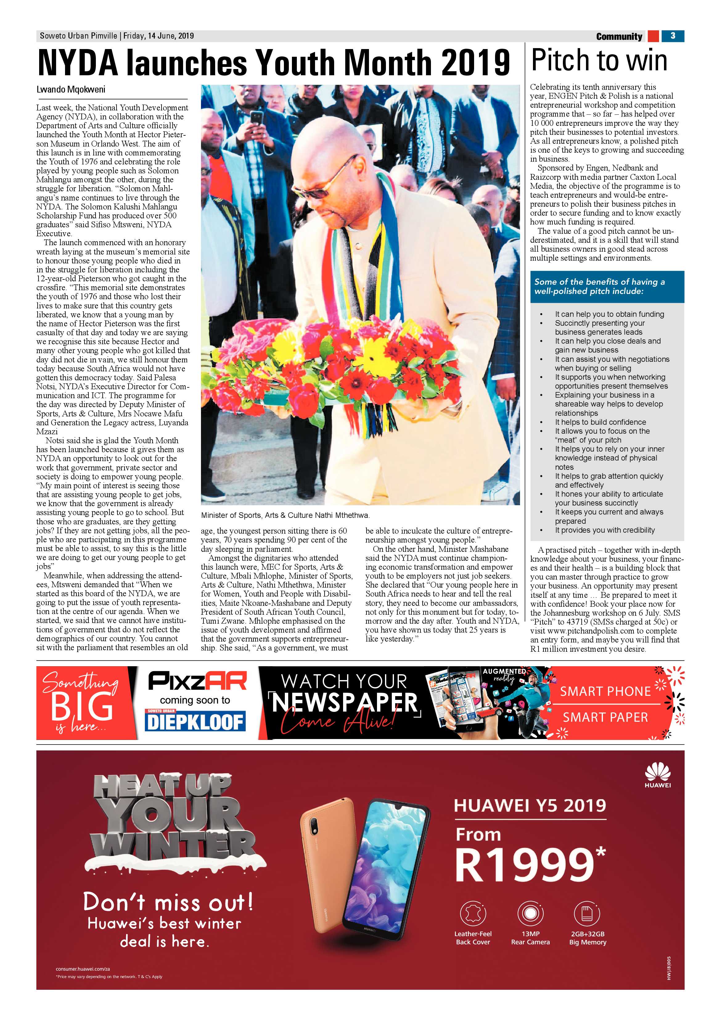 Pimville  News – June 14, 2019 page 3