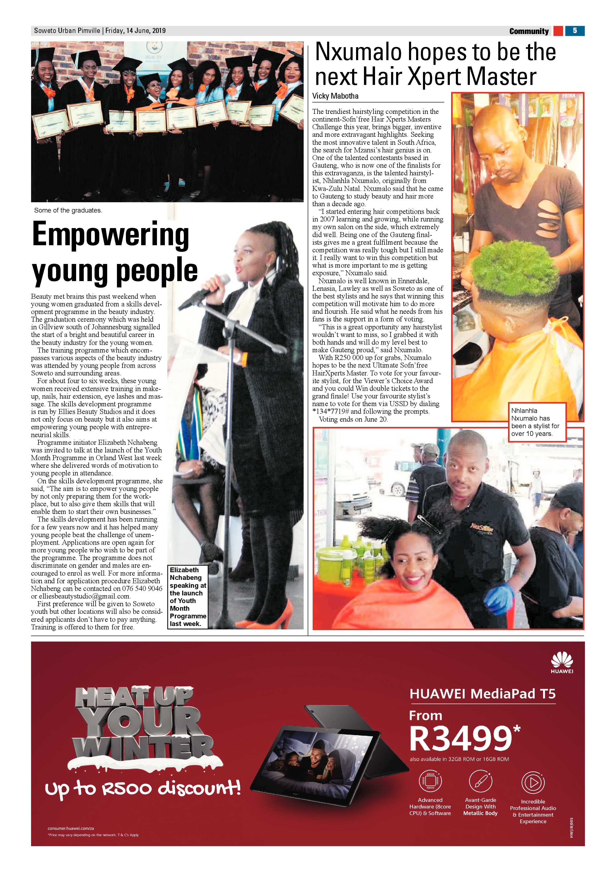 Pimville  News – June 14, 2019 page 5
