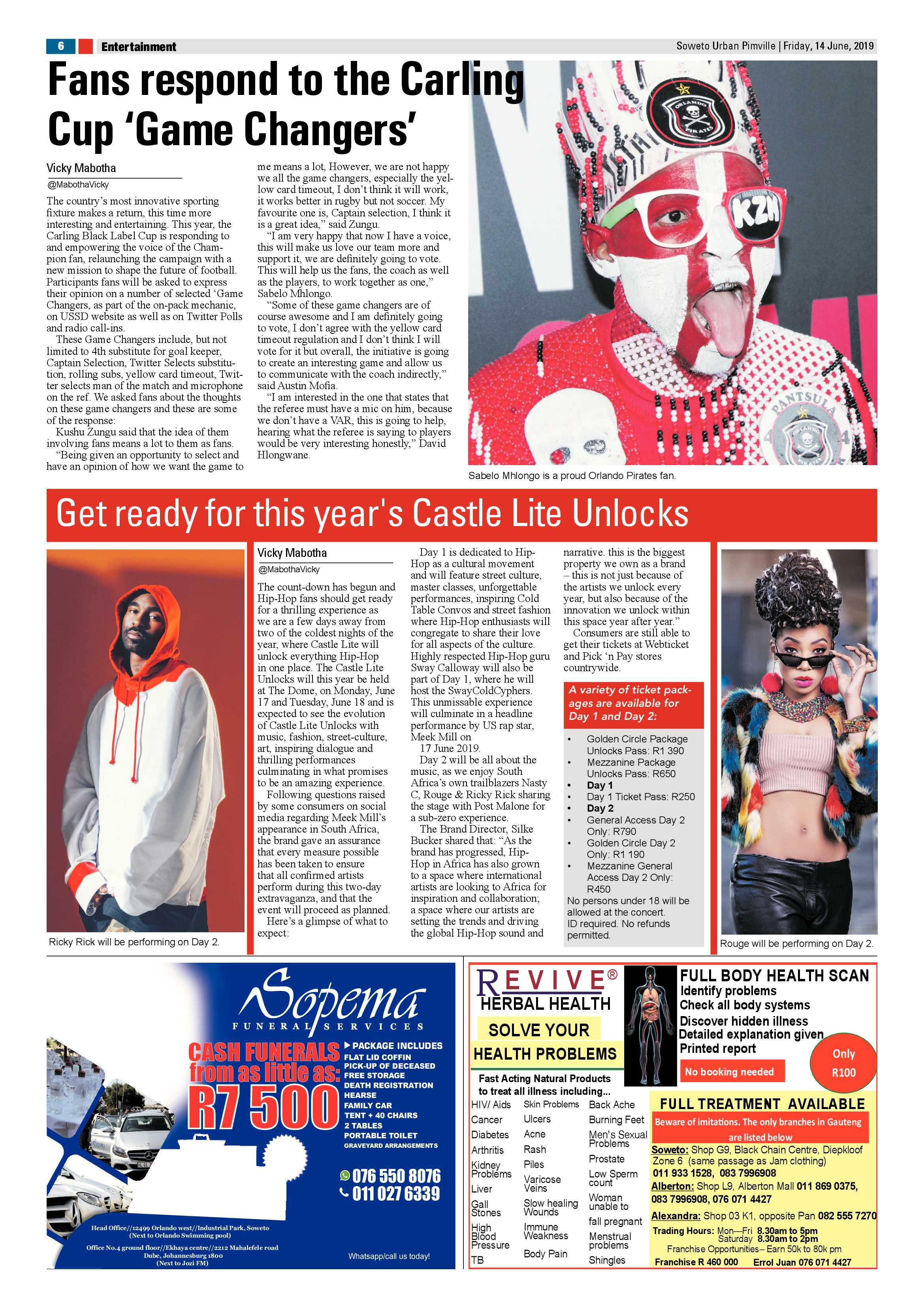Pimville  News – June 14, 2019 page 6