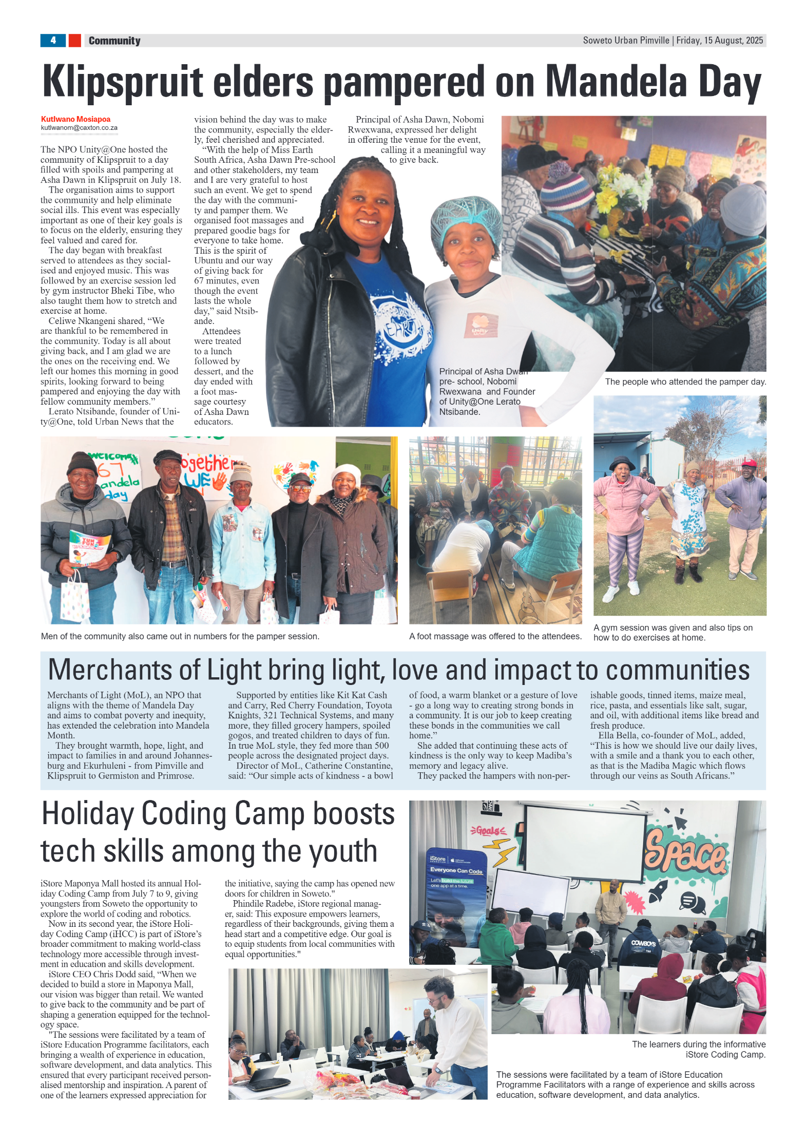 Pimville: 15 August 2025 page 4