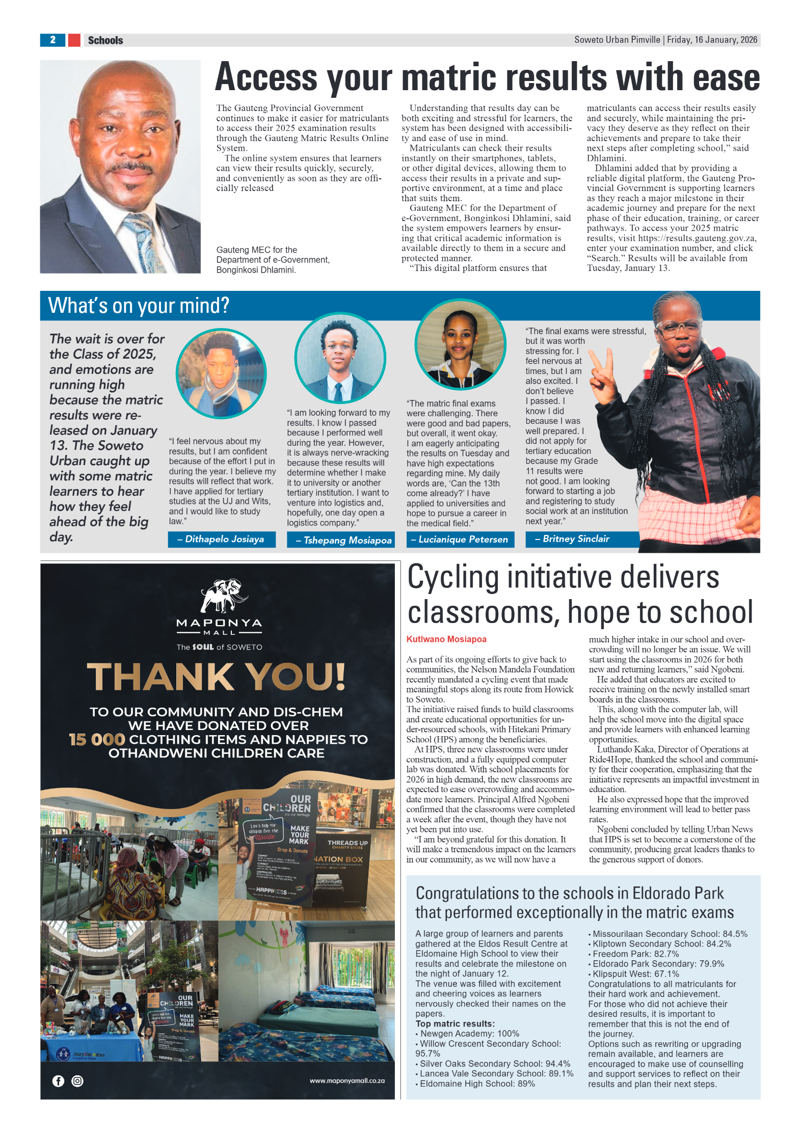 Pimville: 16 January 2026 page 2