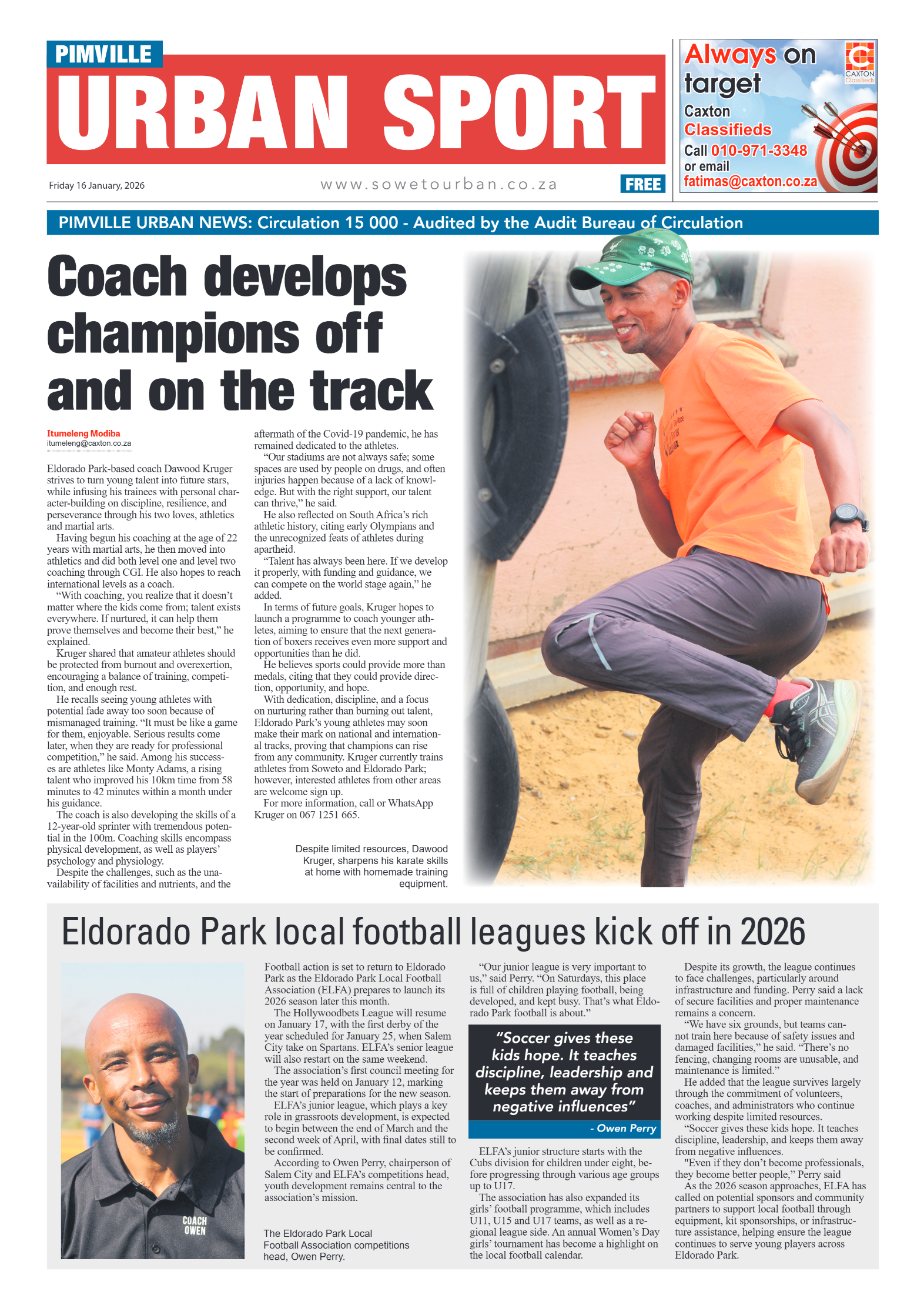 Pimville: 16 January 2026 page 8