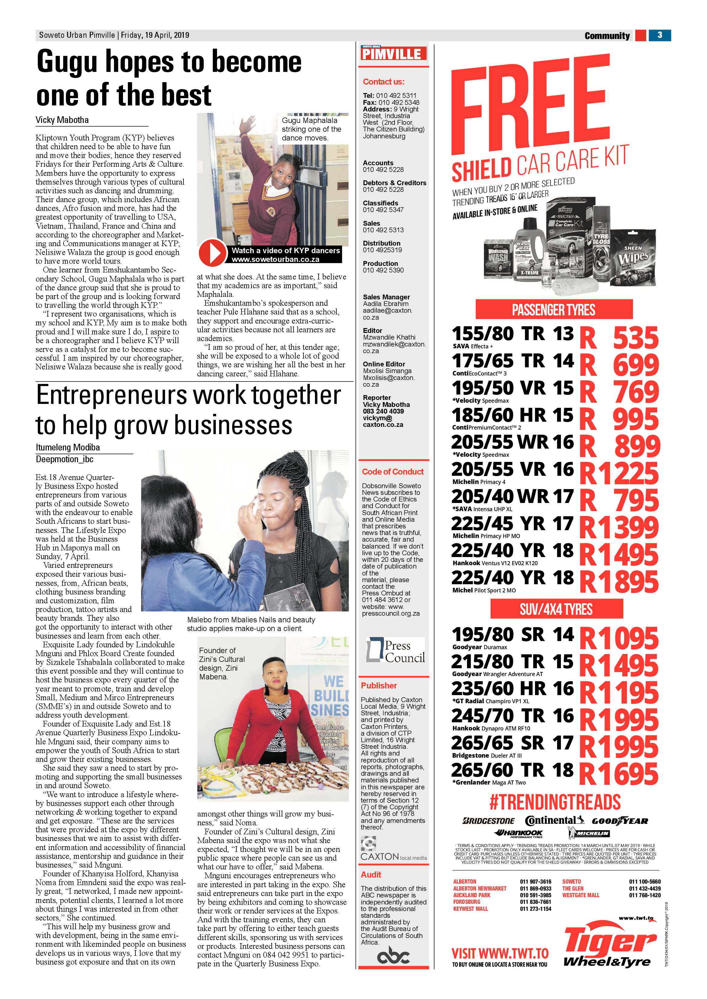 Pimville News – April 19 , 2019 page 3
