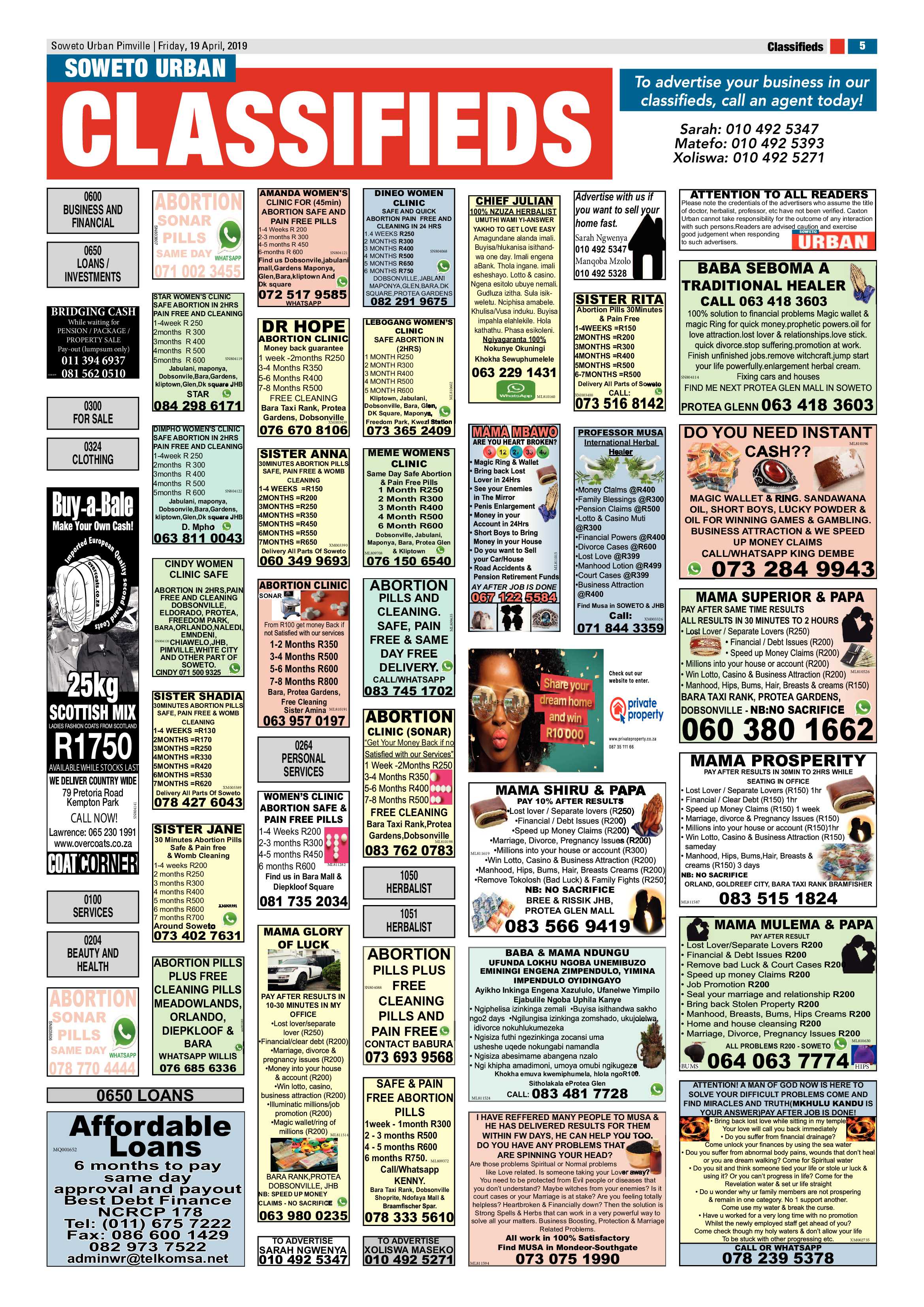 Pimville News – April 19 , 2019 page 5