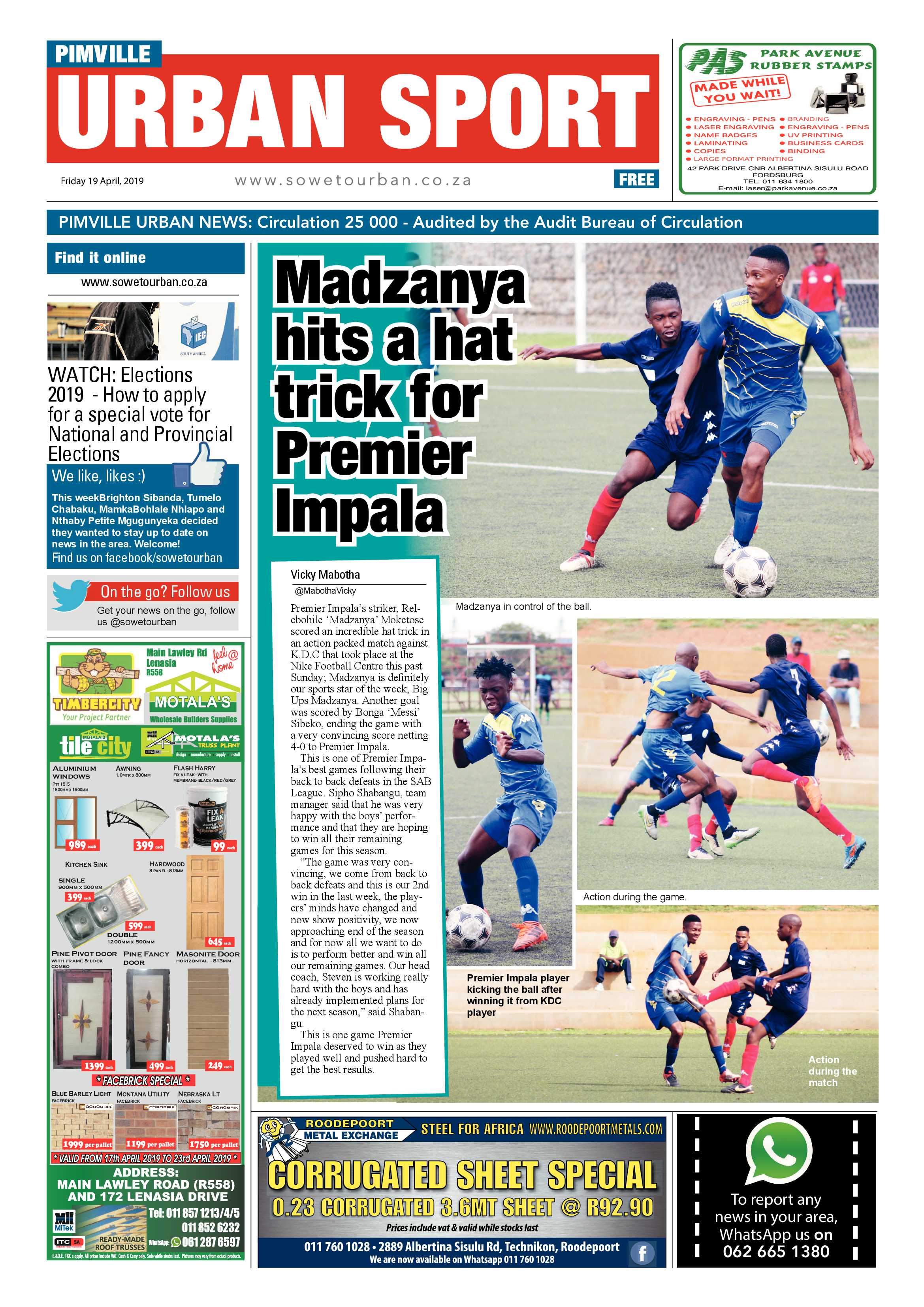 Pimville News – April 19 , 2019 page 8
