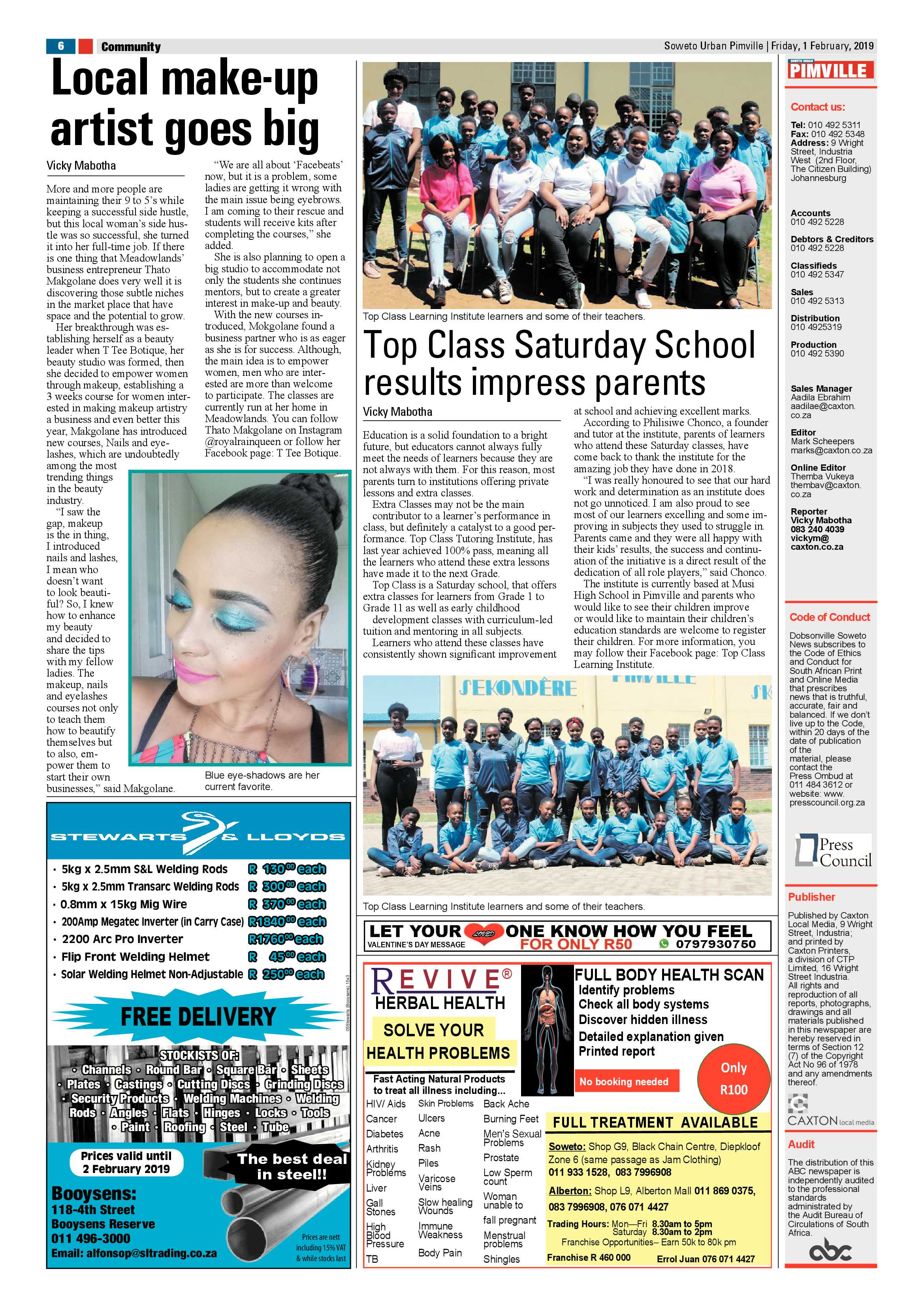 Pimville News – February 1 page 6