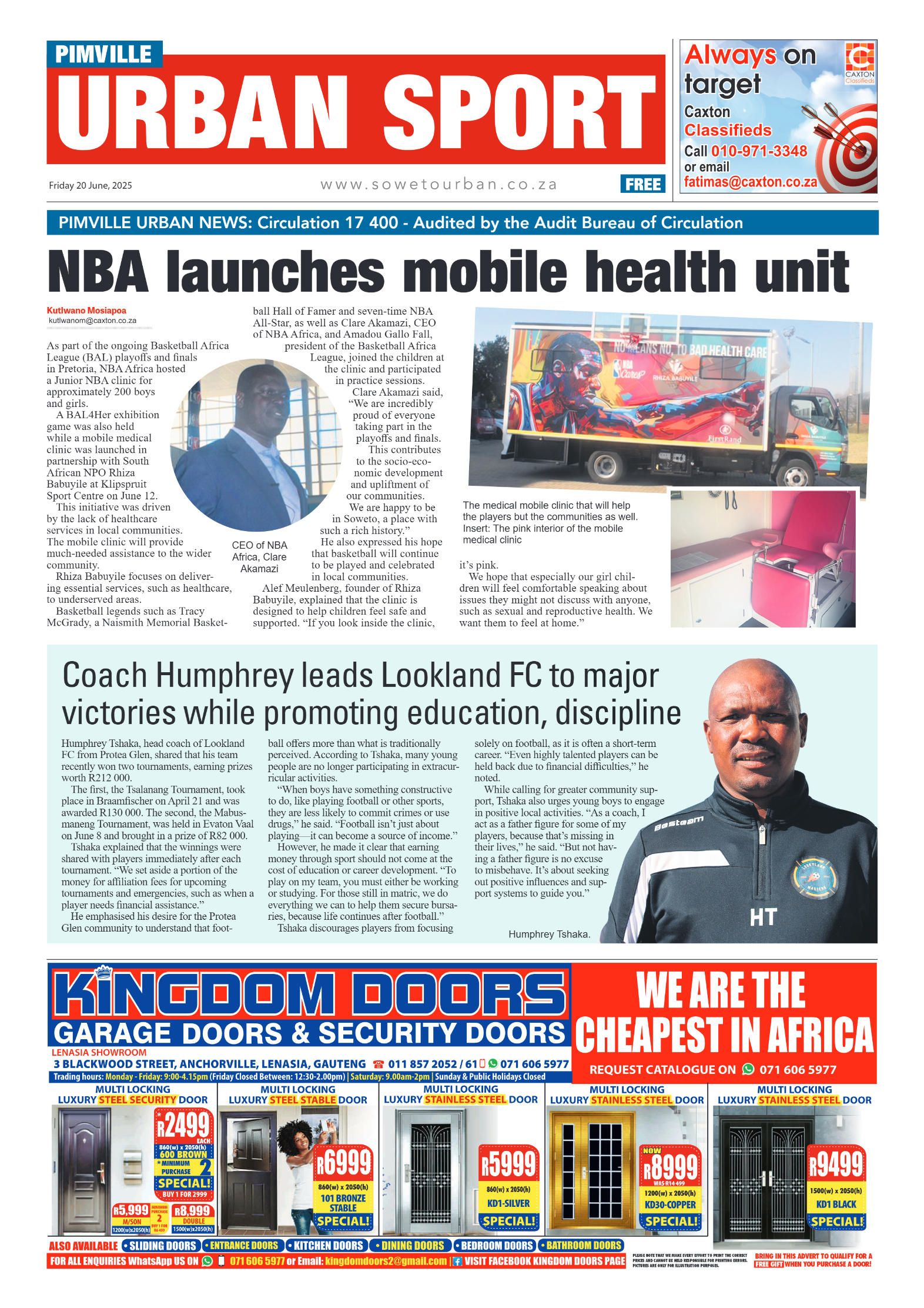 Pimville: 20 June 2025 page 8