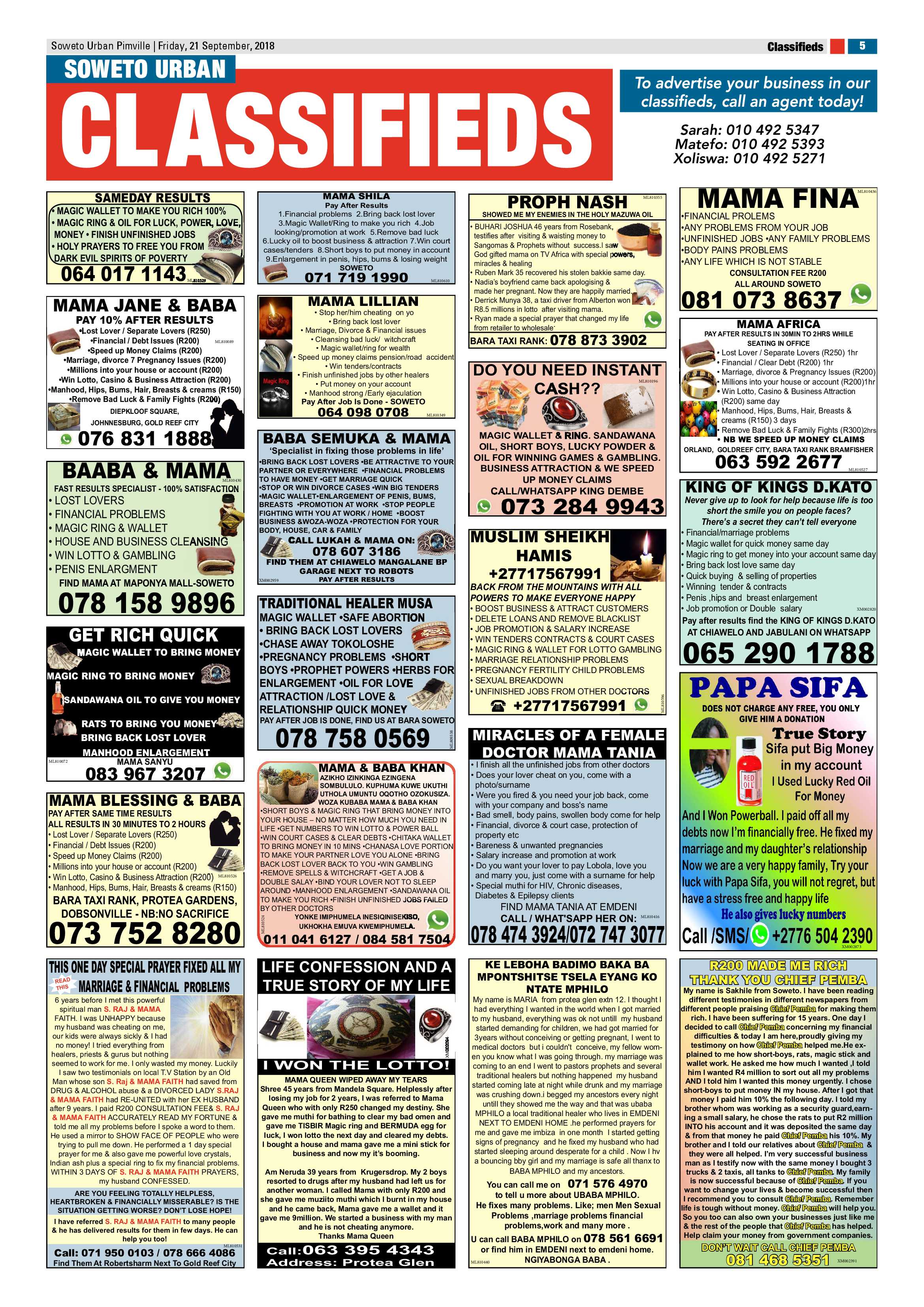 Pimville – September 21, 2018 issue page 5