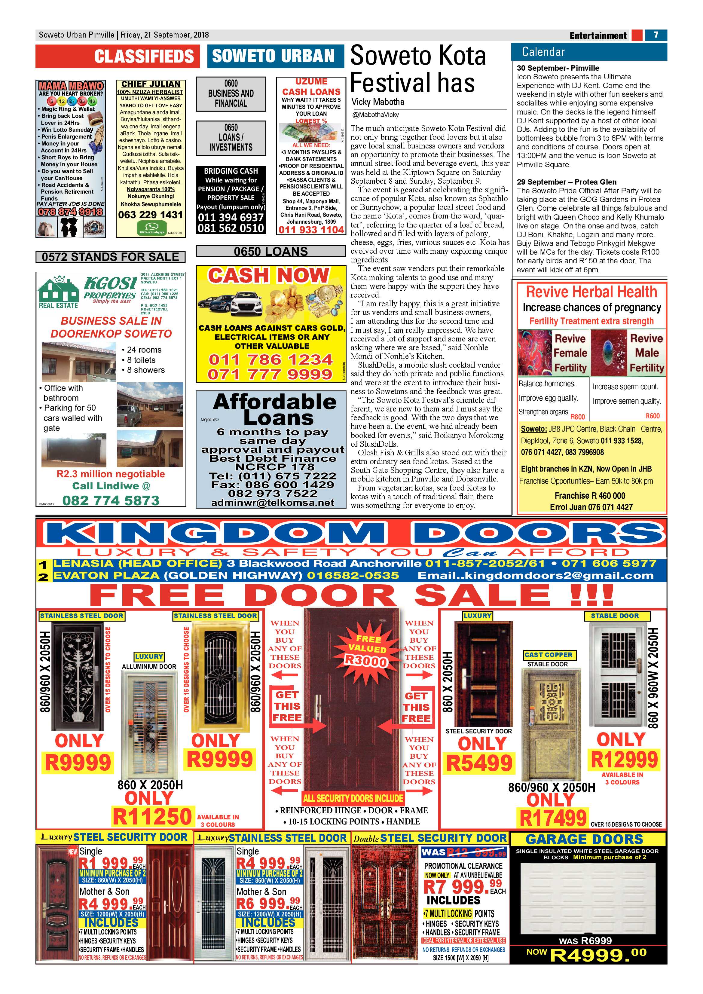 Pimville – September 21, 2018 issue page 7