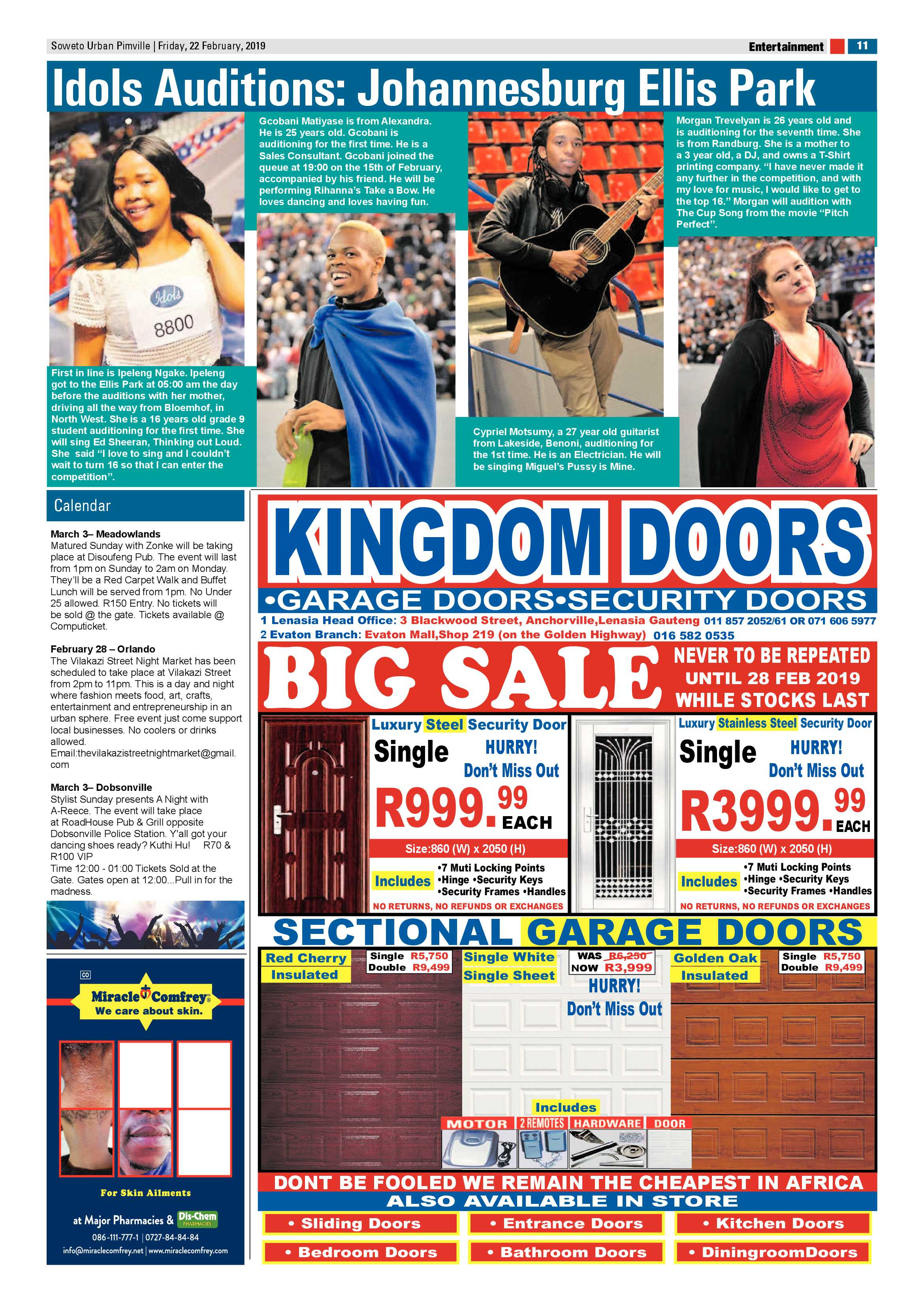 Pimville News – February 22, 2019 page 11