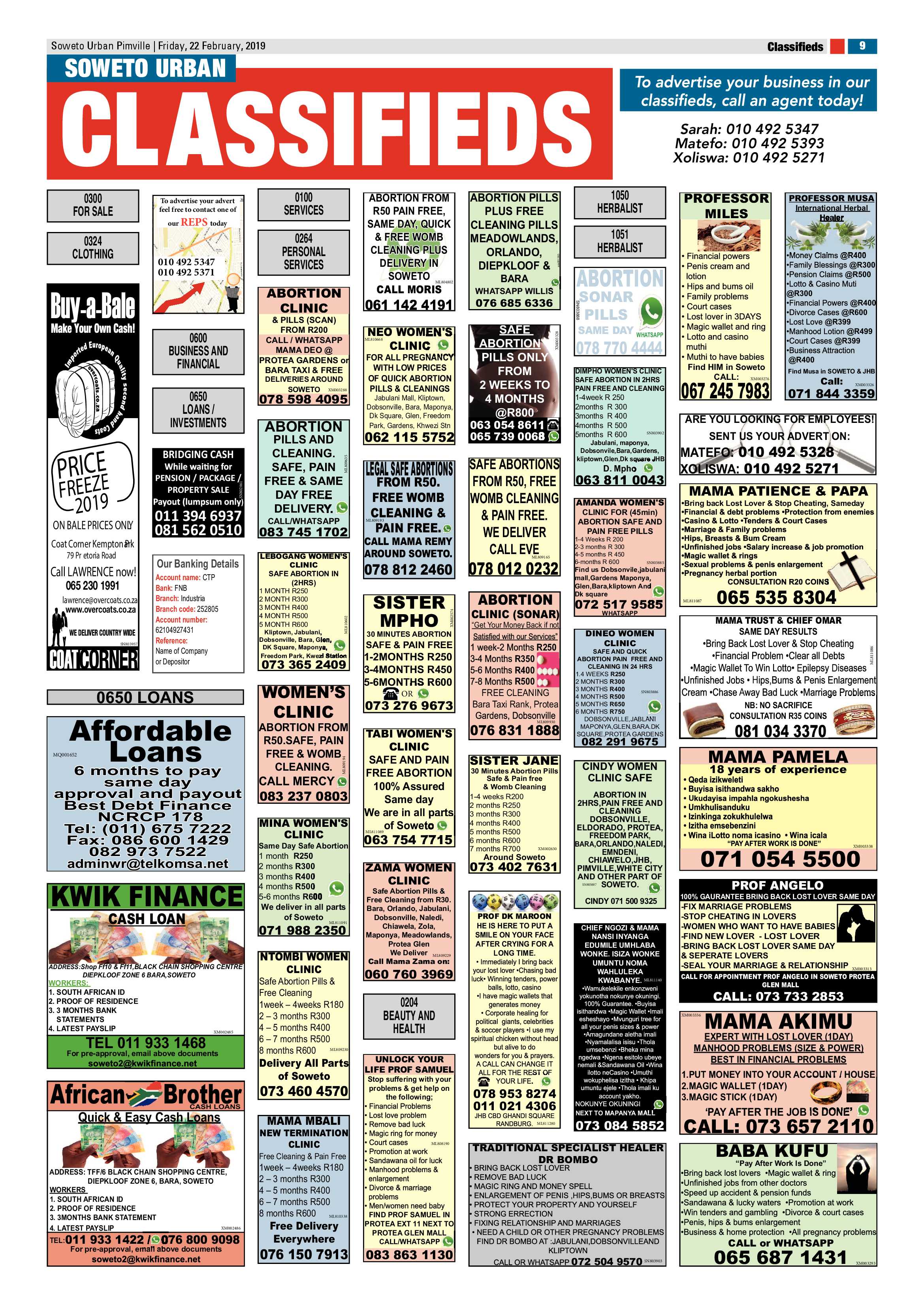 Pimville News – February 22, 2019 page 9