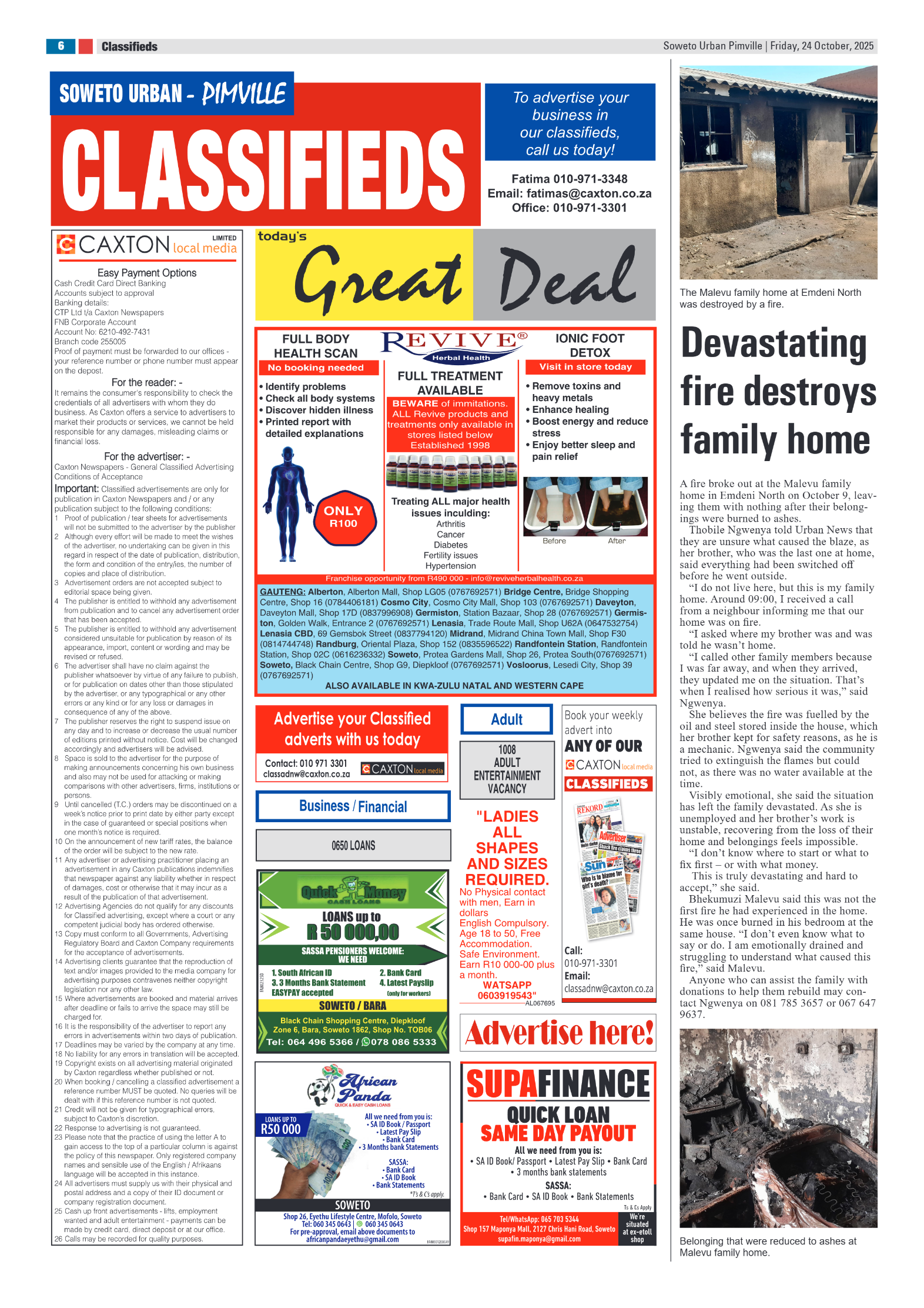 Pimville: 24 October 2025 page 6