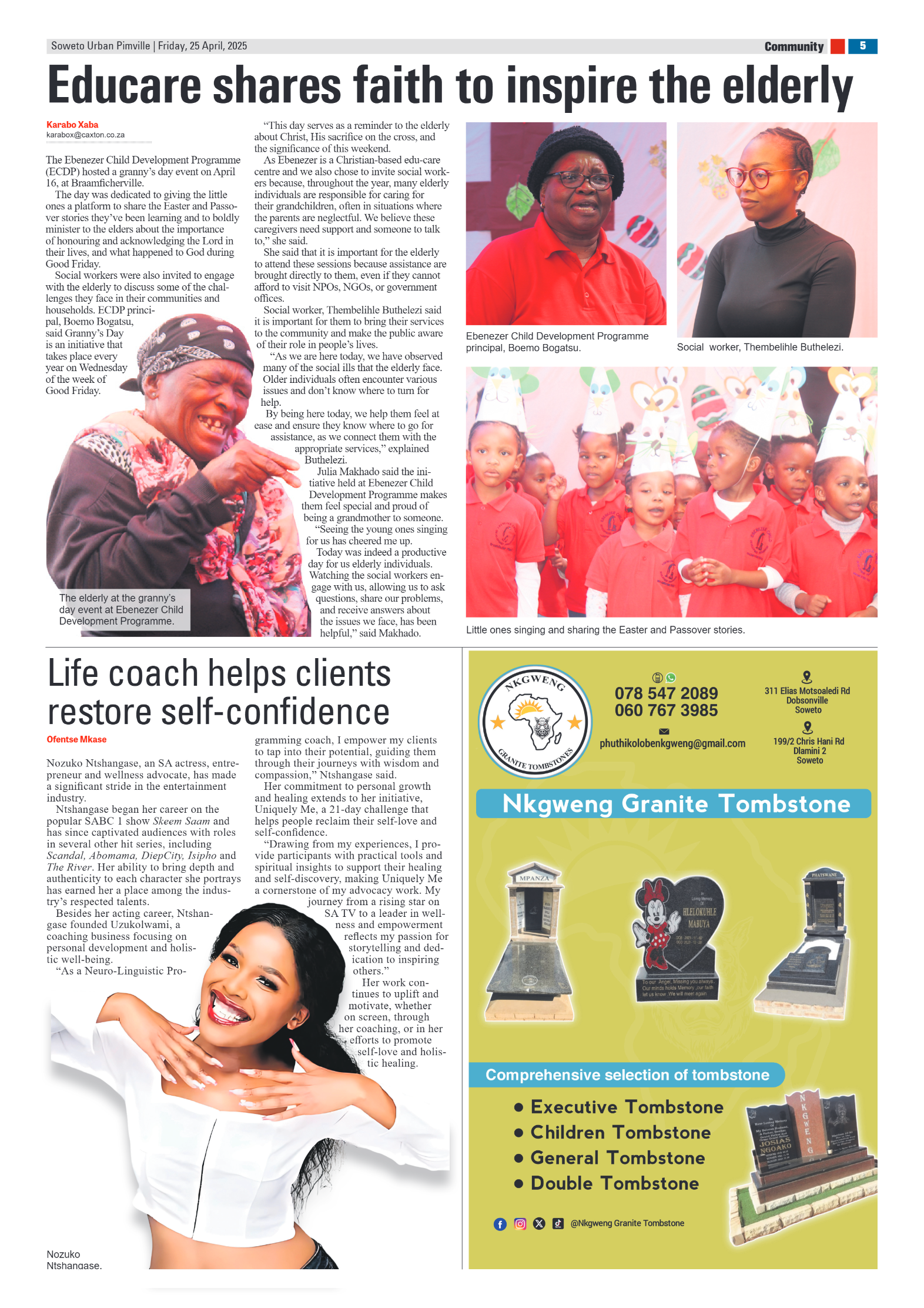 Pimville: 25 April 2025 page 5
