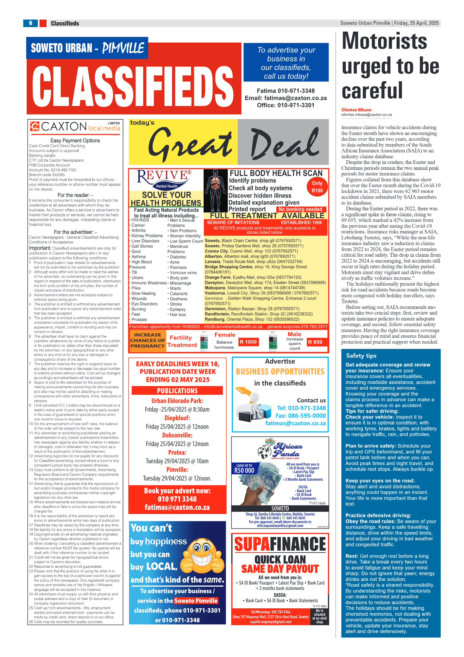 Pimville: 25 April 2025 page 6