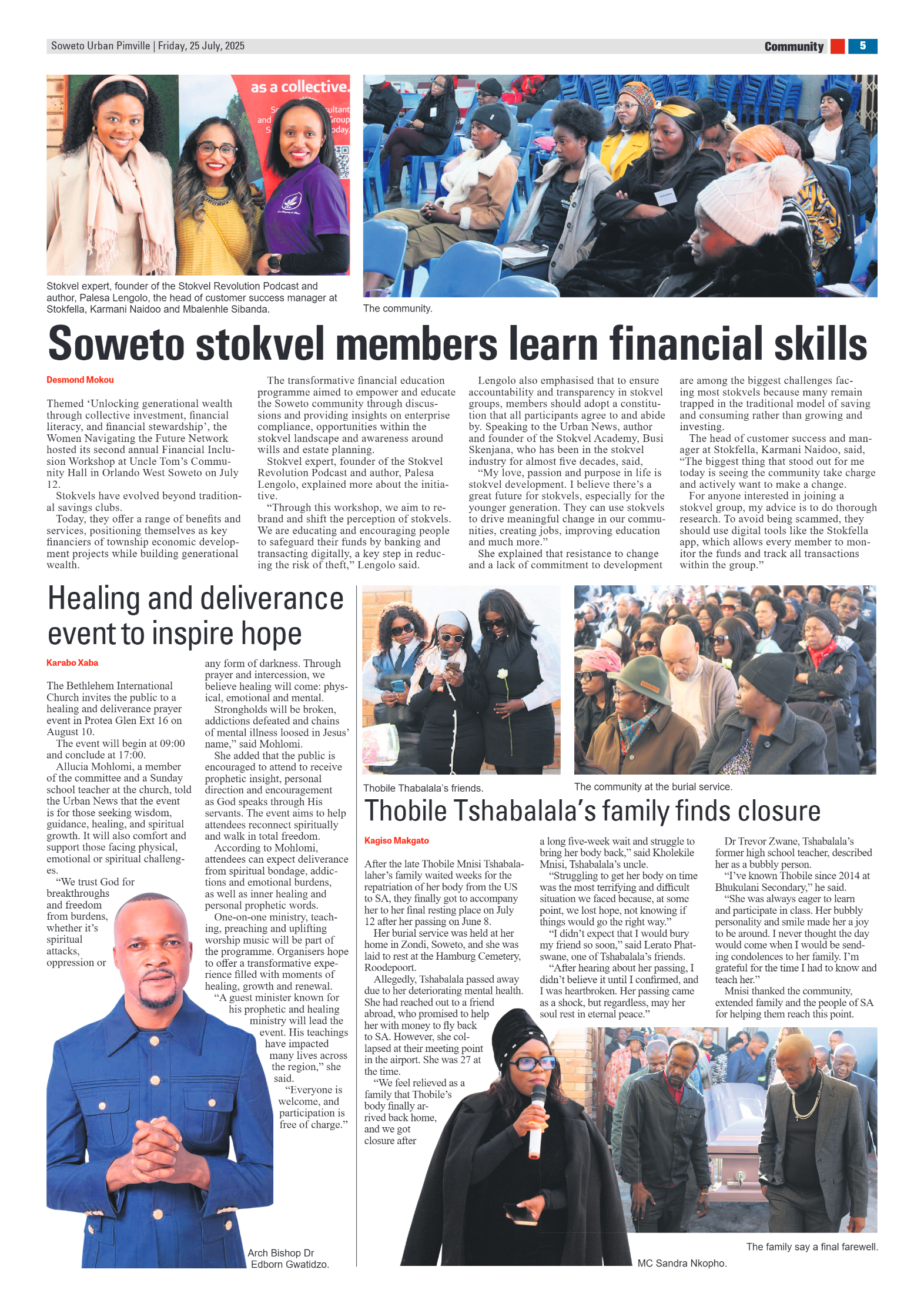 Pimville: 25 July 2025 page 5