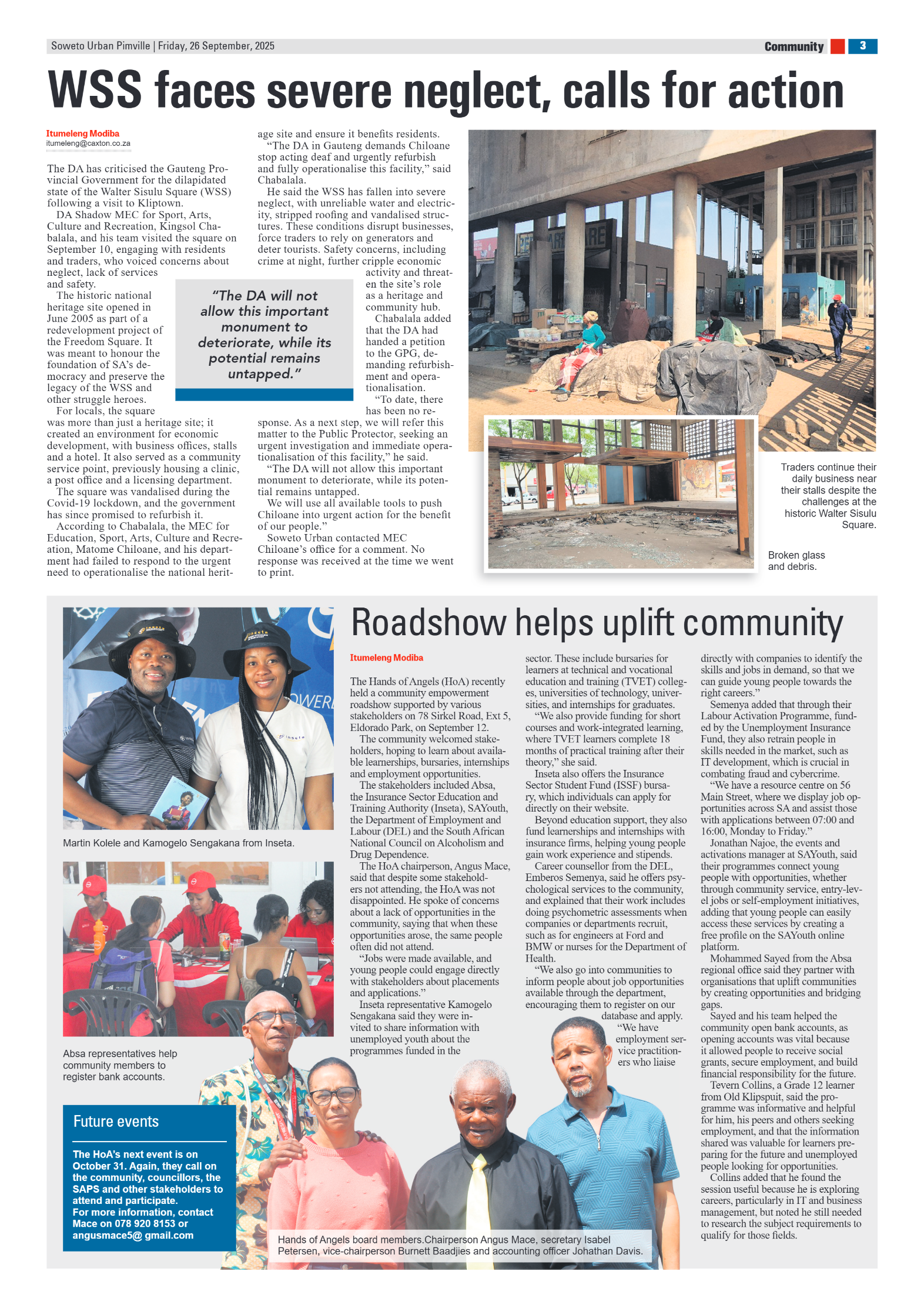 Pimville: 26 September 2025 page 3