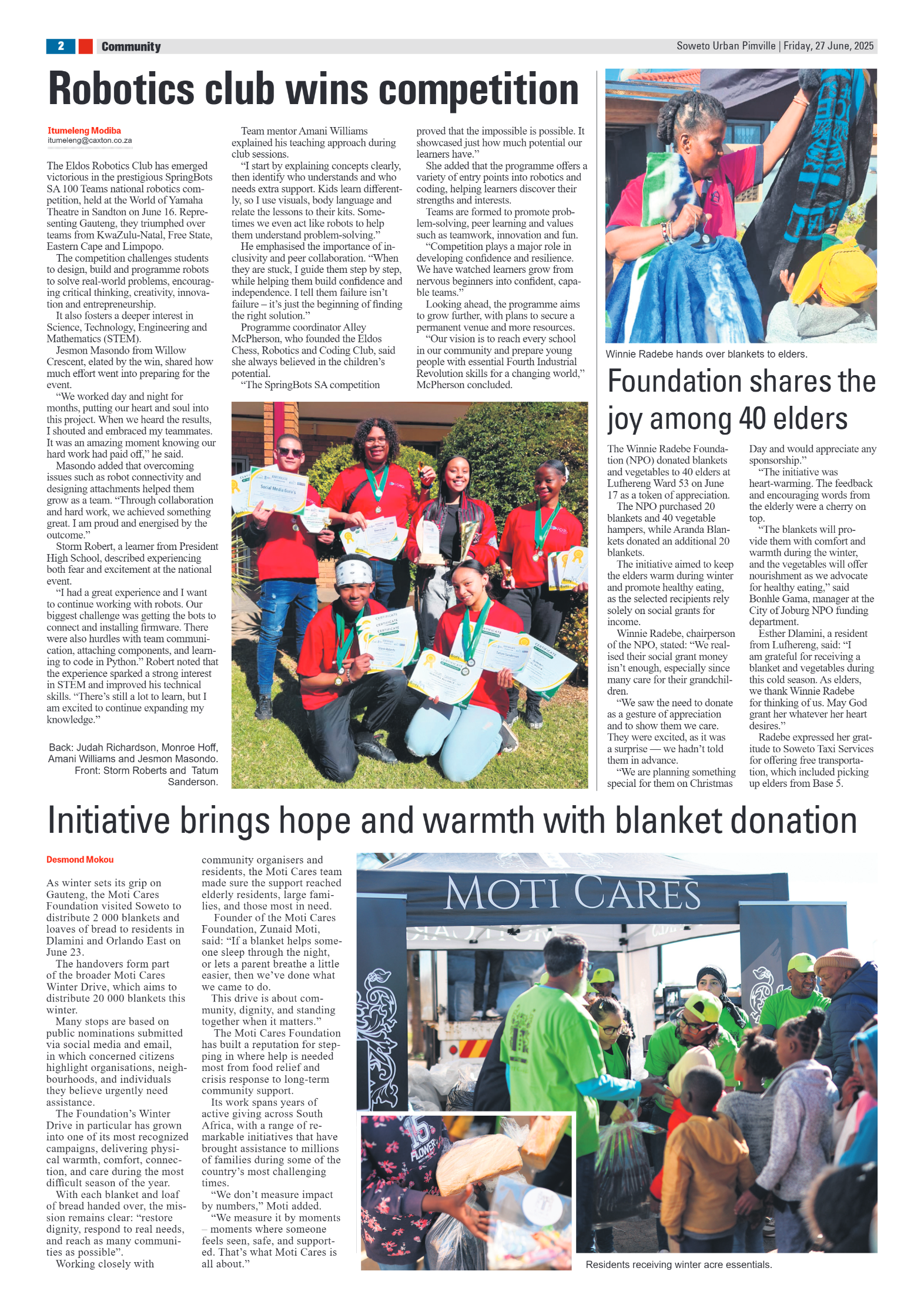 Pimville: 27 June 2025 page 2