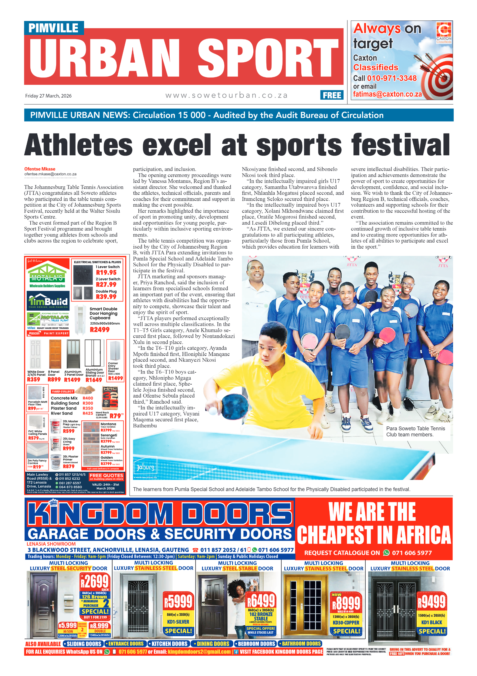 Pimville: 27 March 2026 page 8