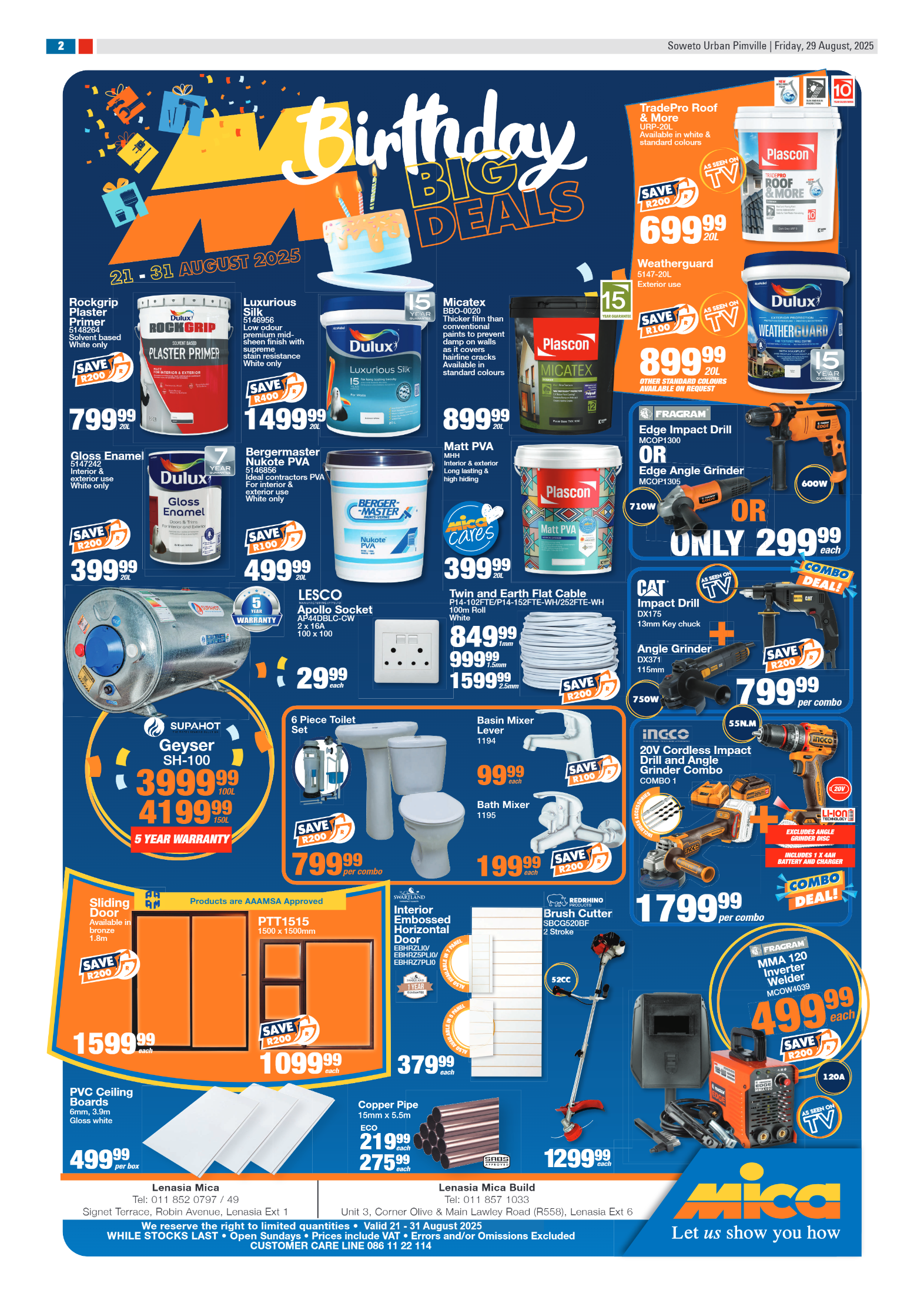 Pimville: 29 August 2025 page 2