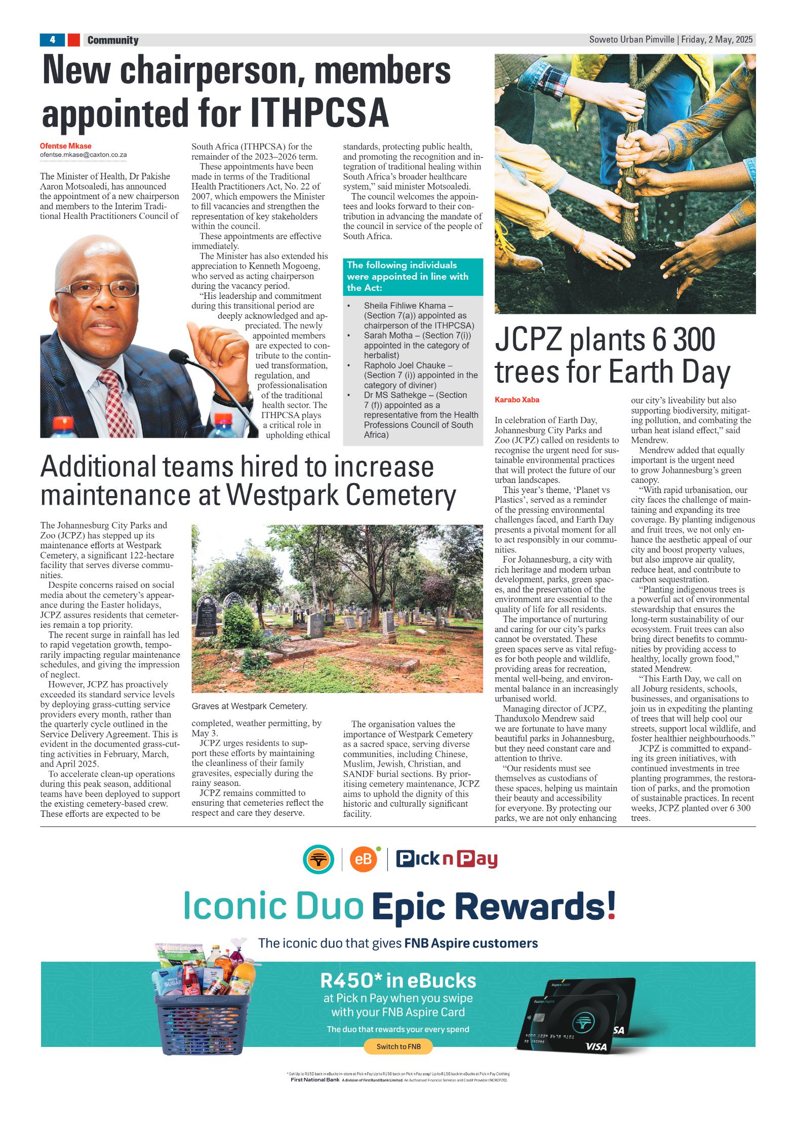 Pimville: 2 May 2025 page 4