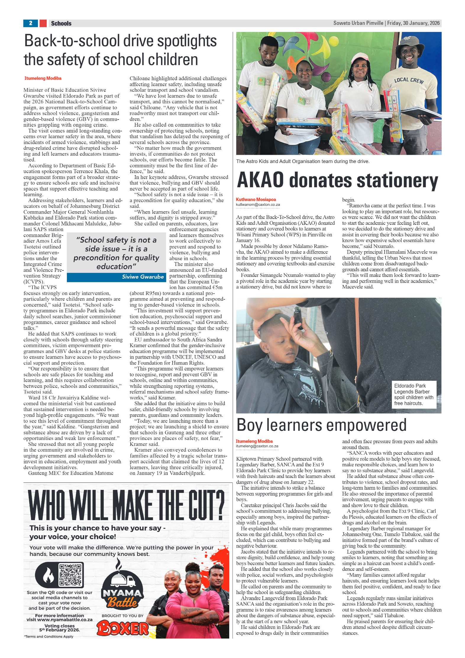 Pimville: 30 January 2026 page 2