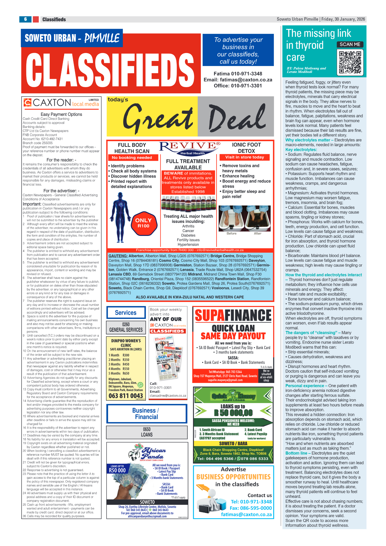 Pimville: 30 January 2026 page 6