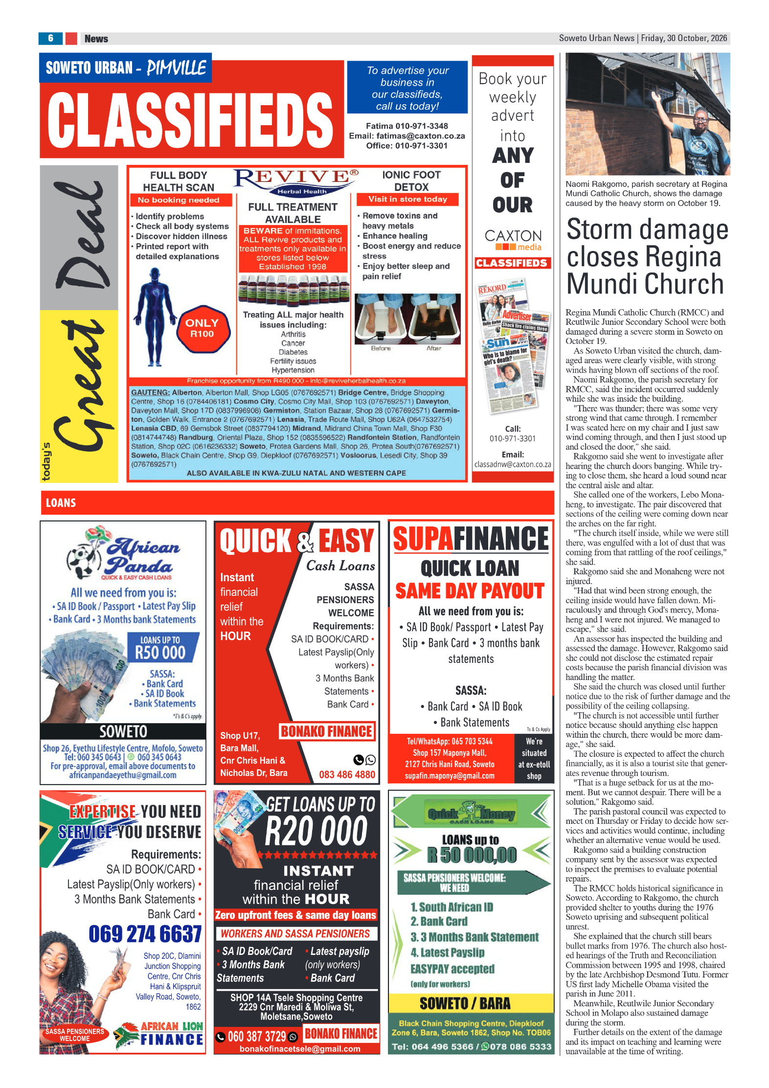 Pimville 30 October 2026 page 6