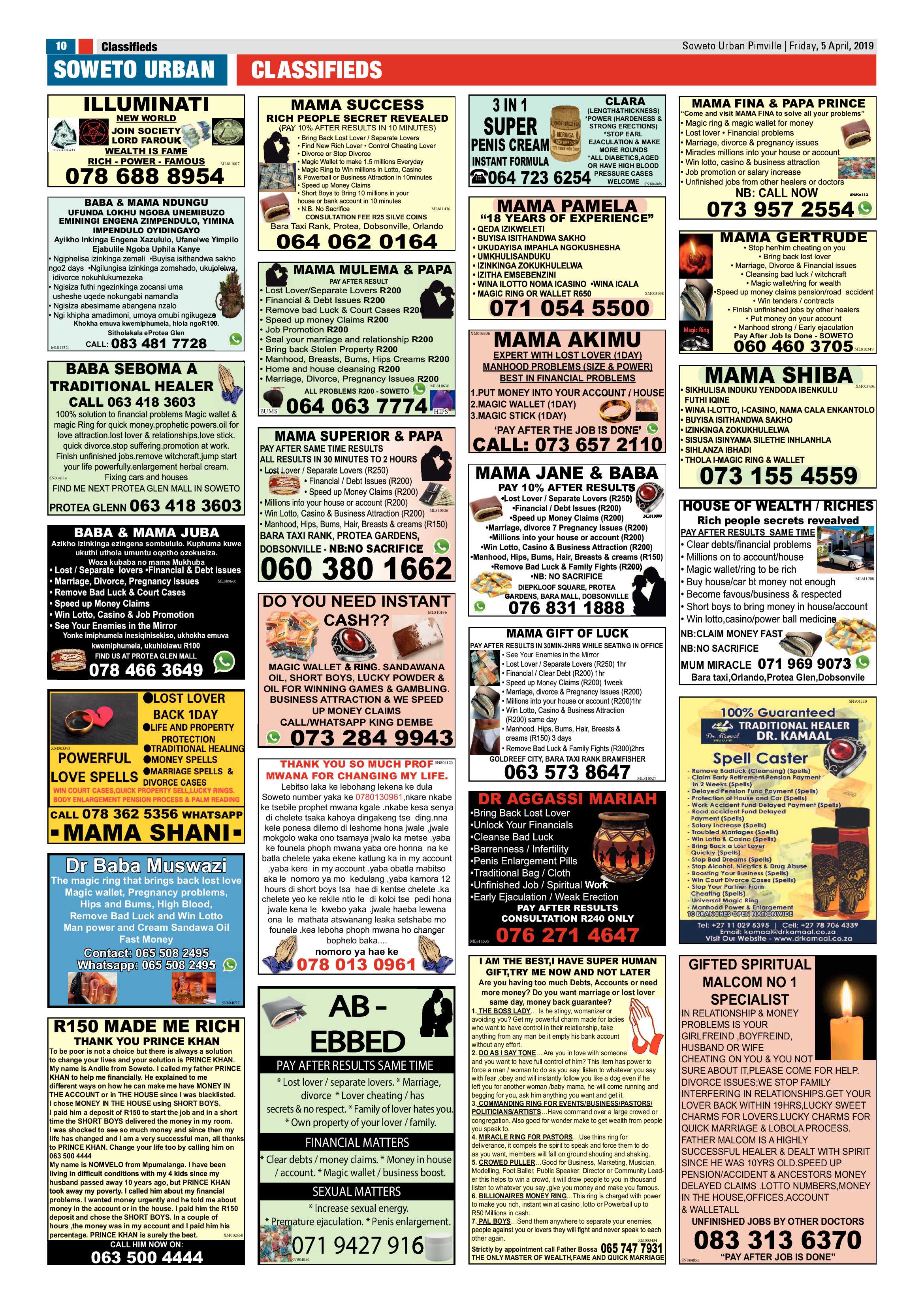 Pimville News – April 5 , 2019 page 10