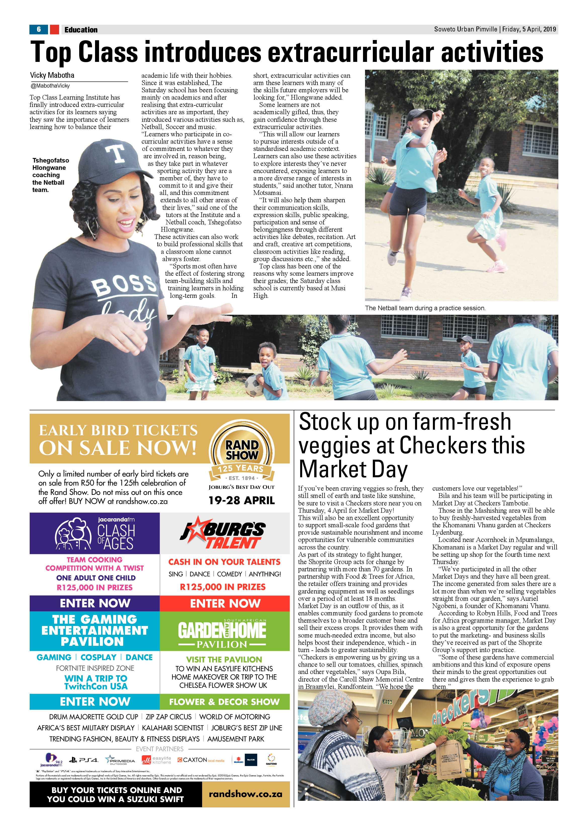 Pimville News – April 5 , 2019 page 6