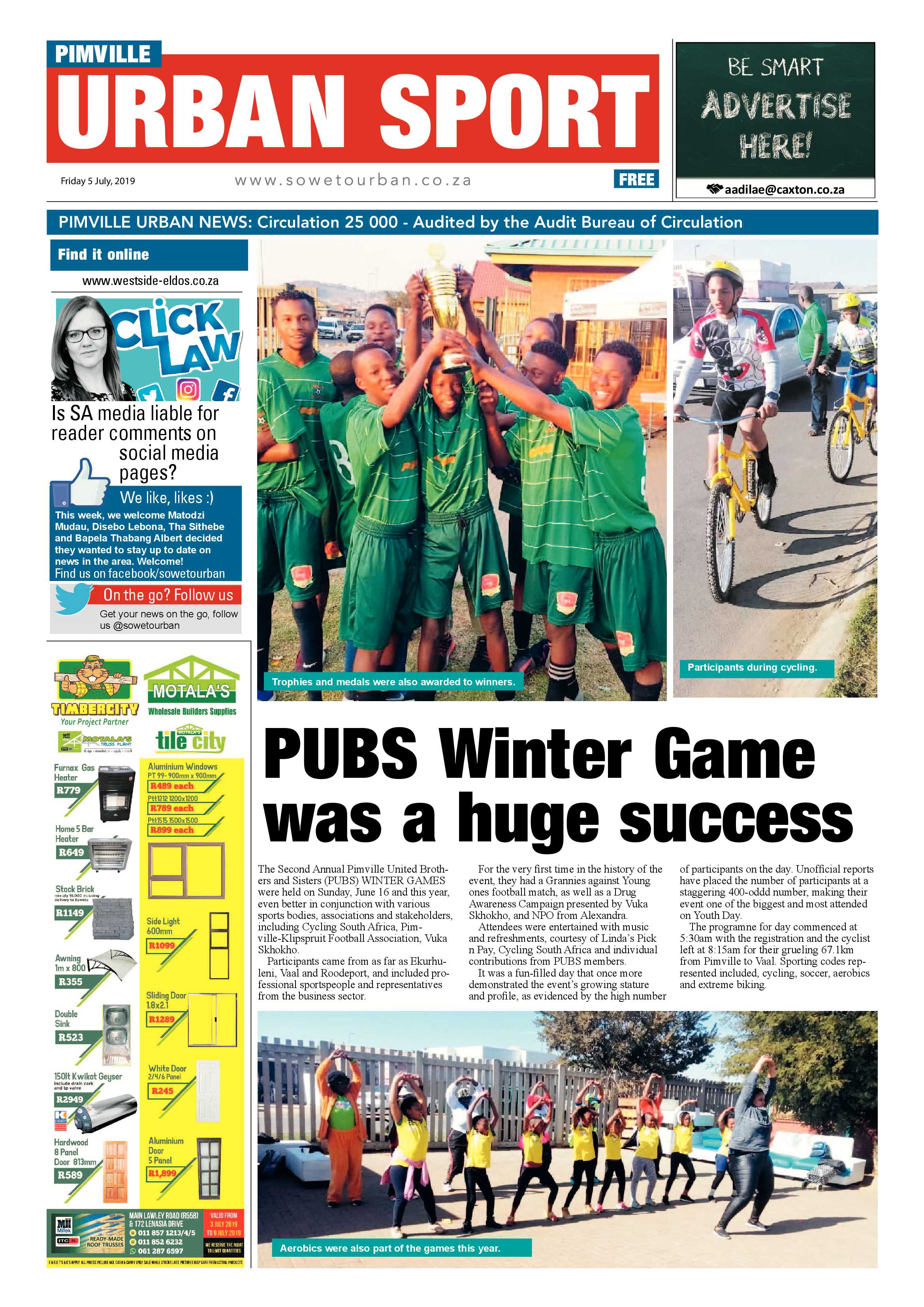 Pimville News – July 05, 2019 page 12