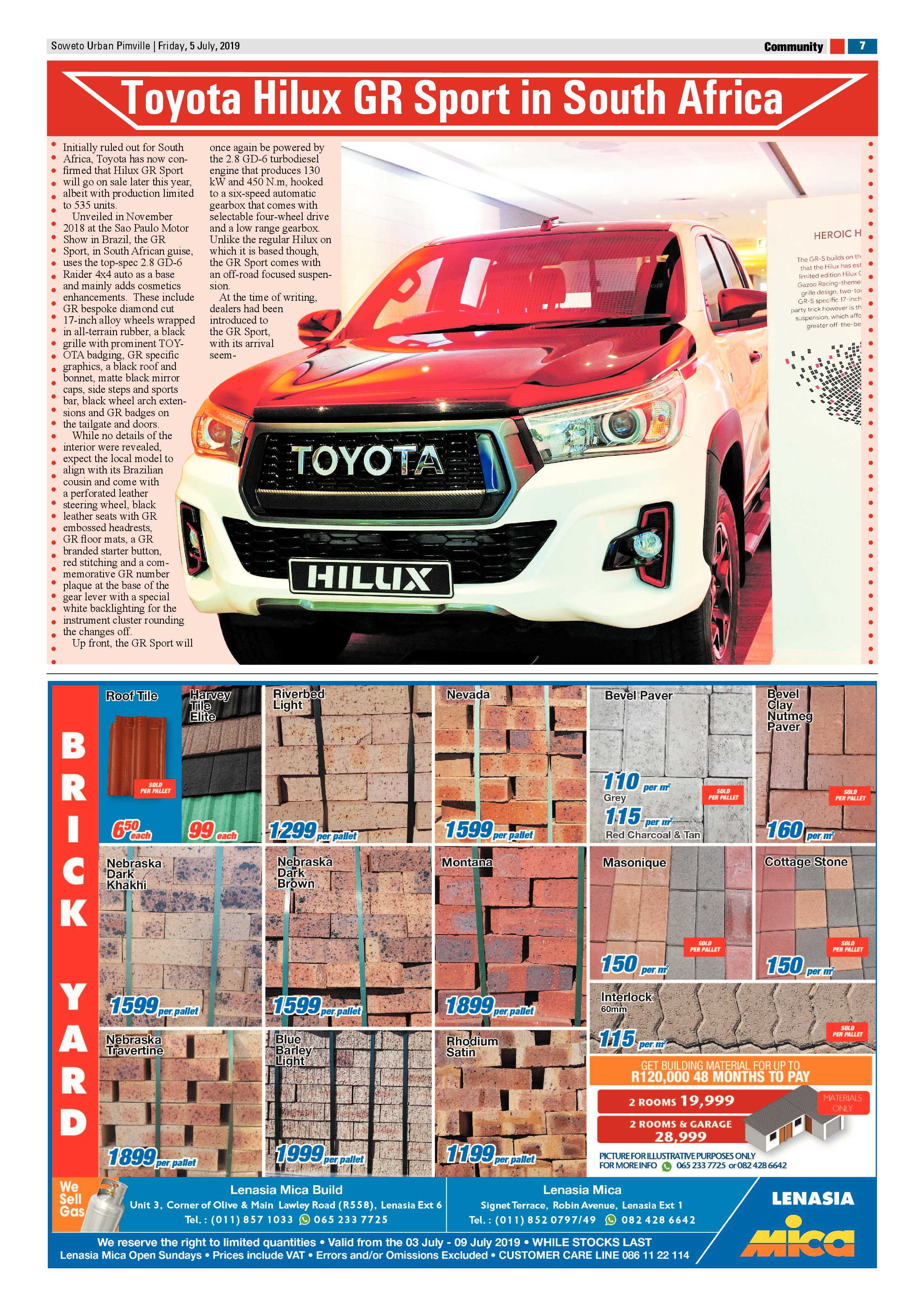 Pimville News – July 05, 2019 page 7