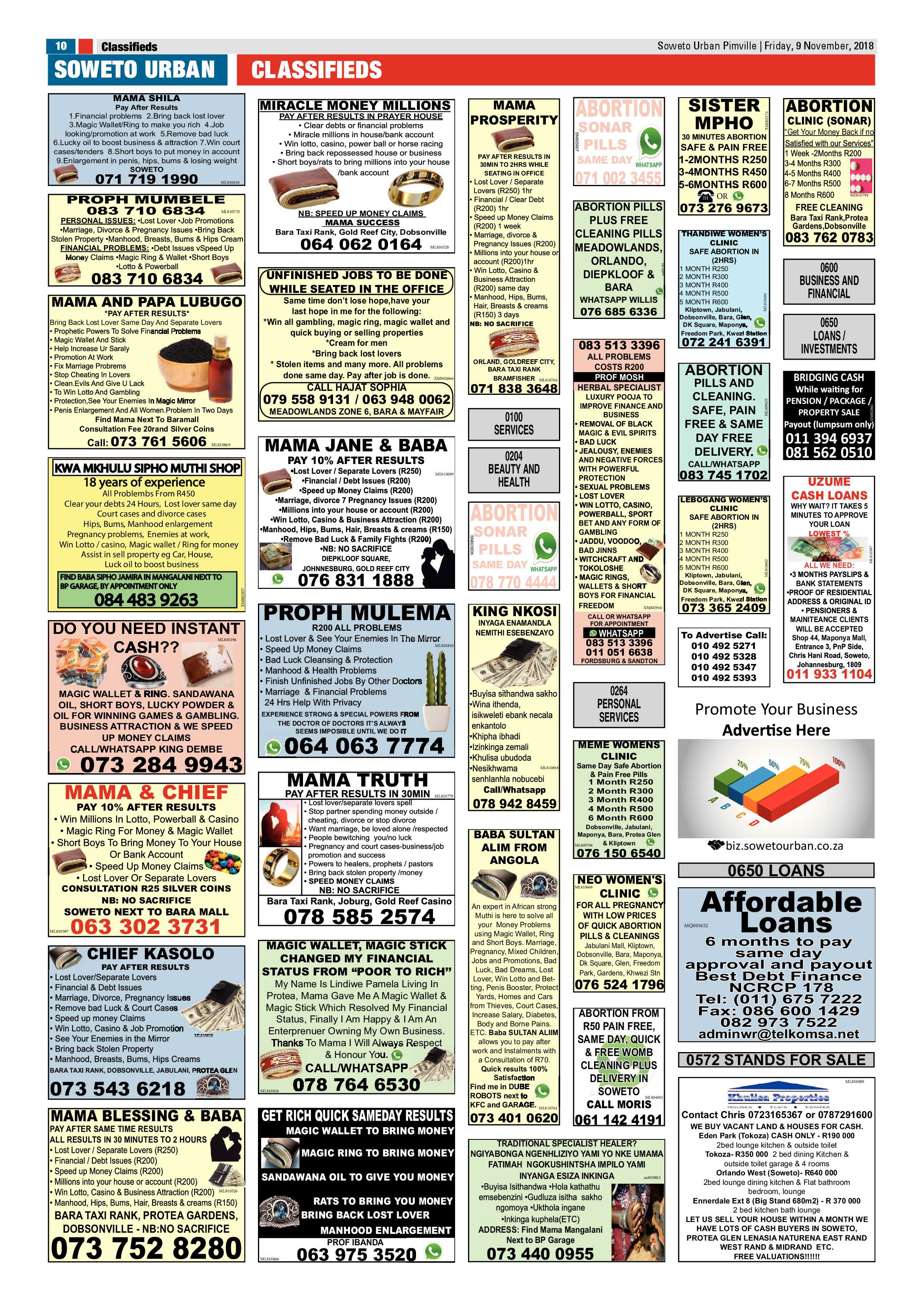 Pimville – November 9, 2018 issue page 10