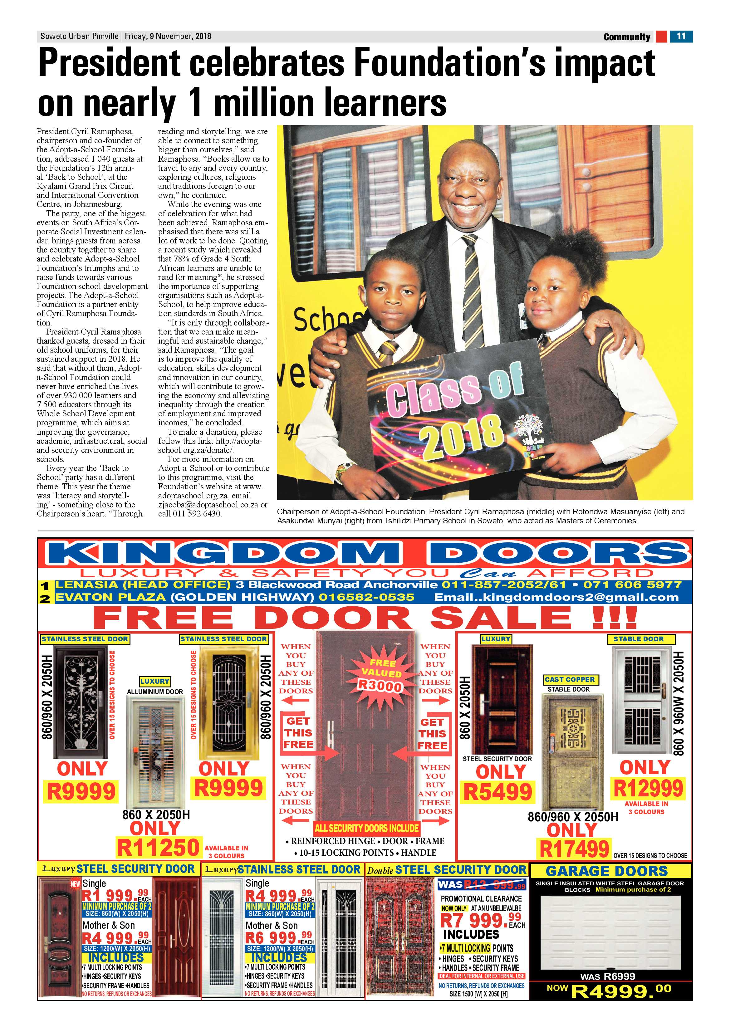 Pimville – November 9, 2018 issue page 11