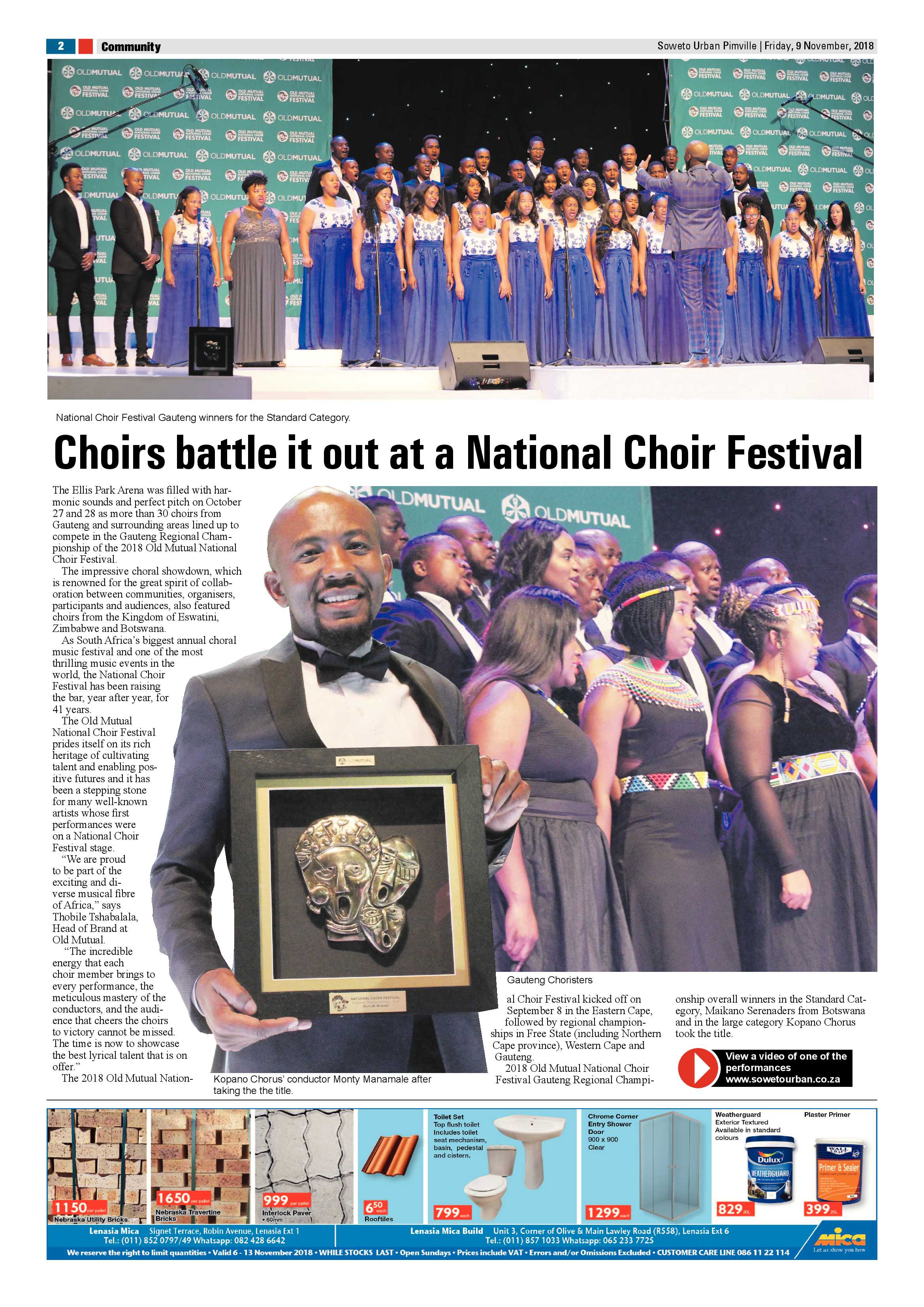 Pimville – November 9, 2018 issue page 2