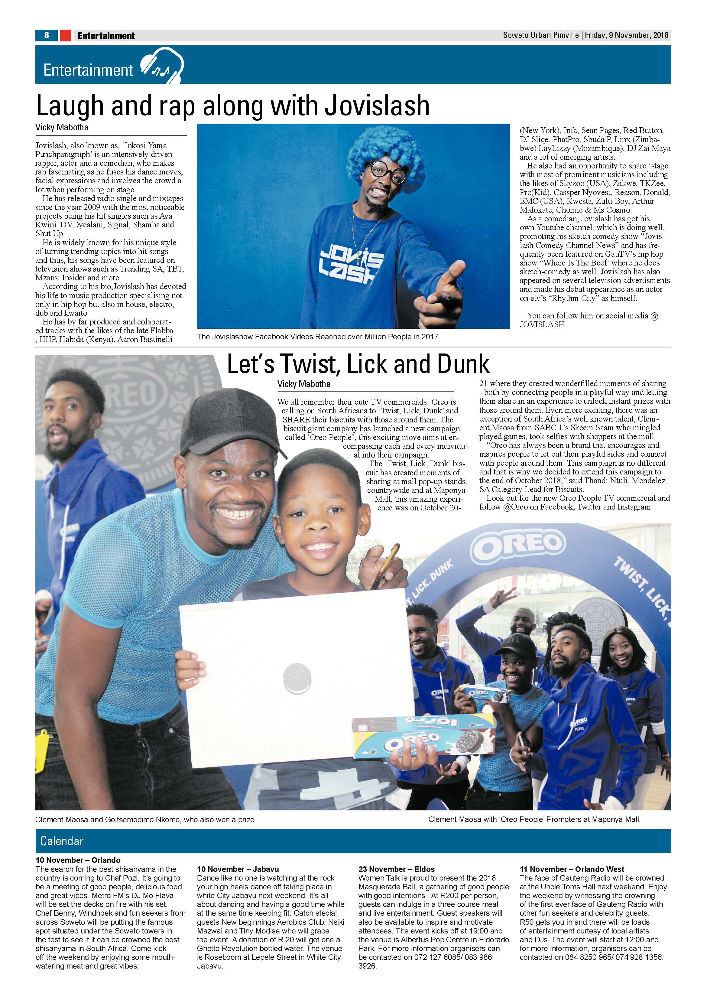 Pimville – November 9, 2018 issue page 8