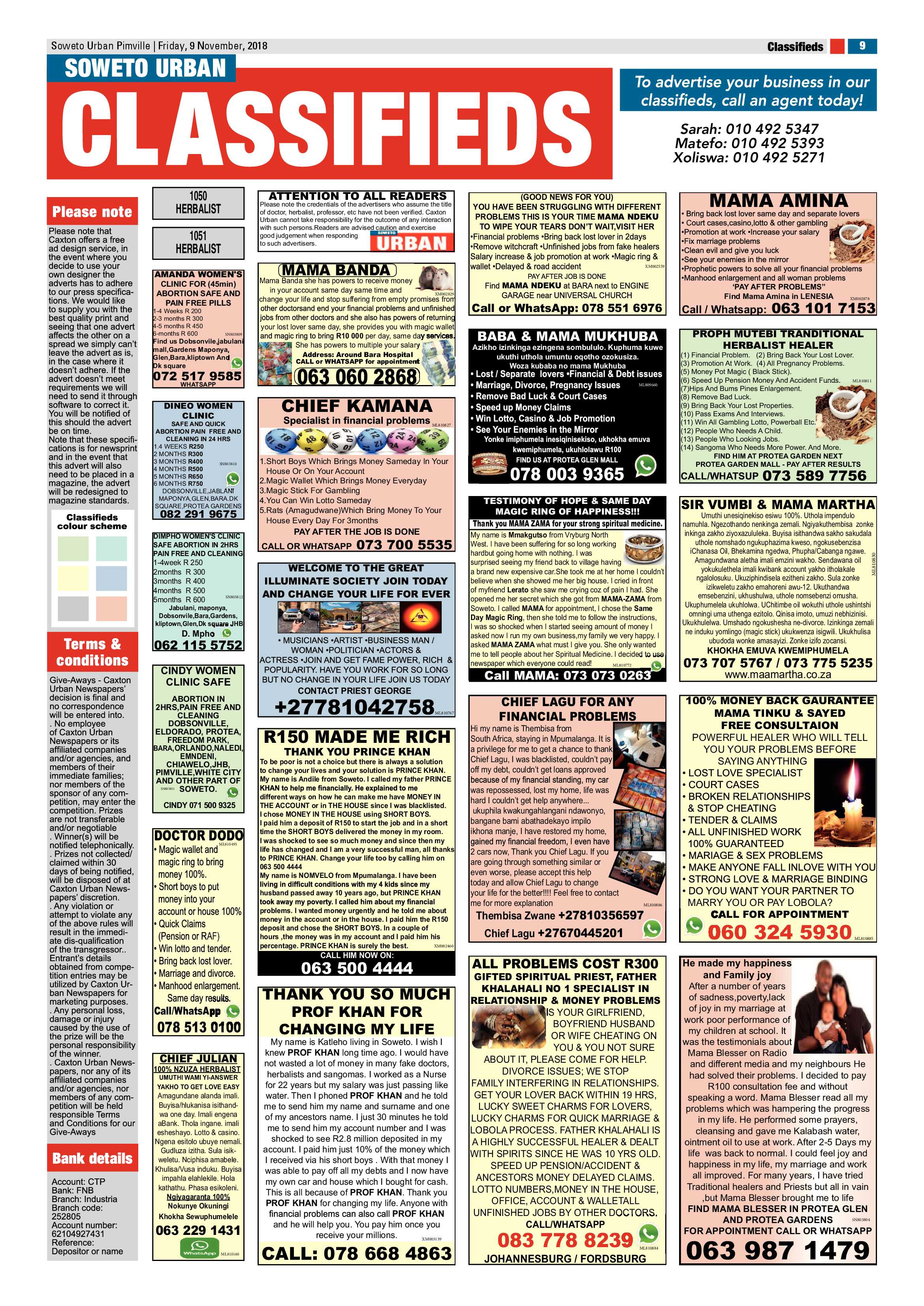 Pimville – November 9, 2018 issue page 9