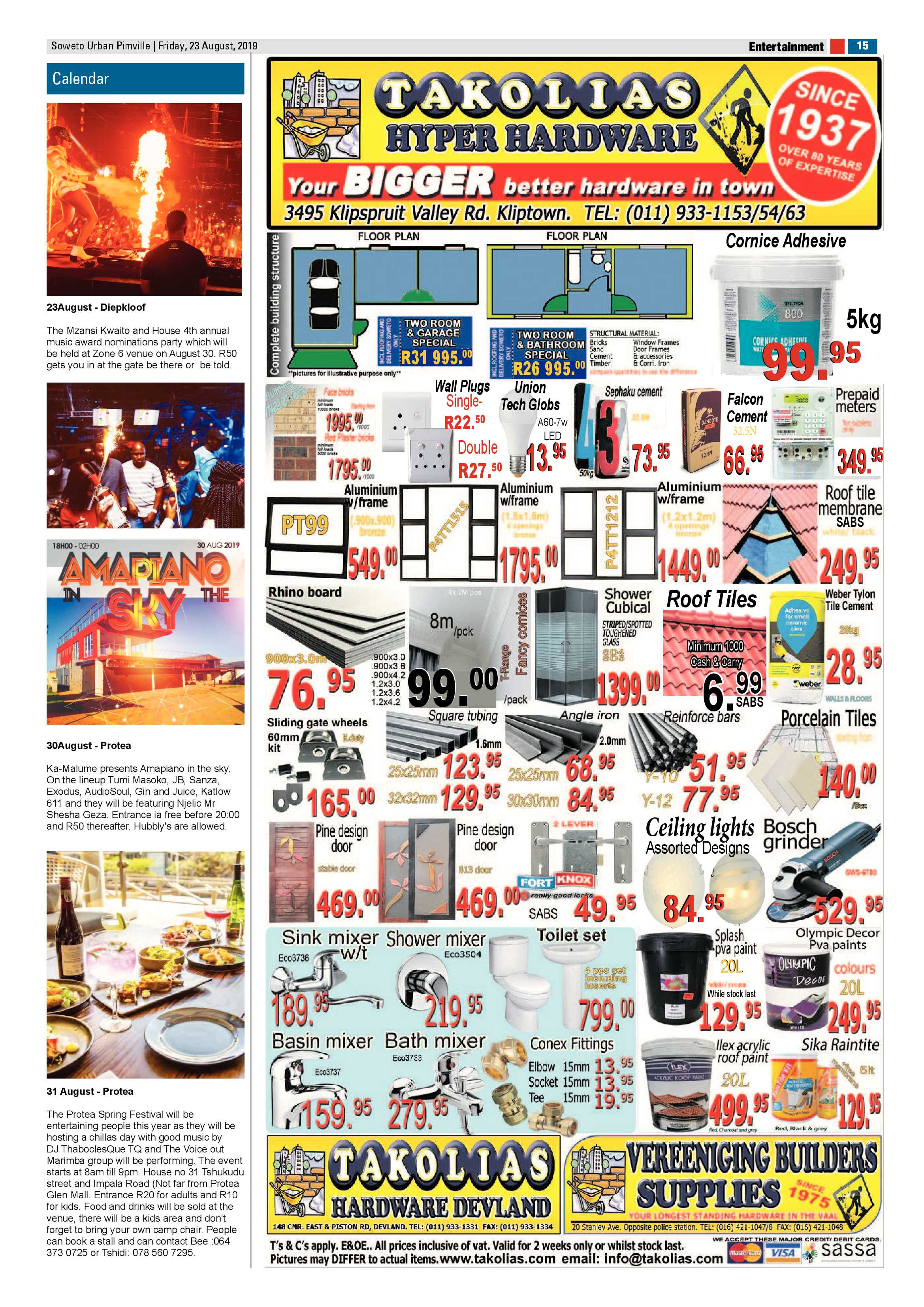 Pimville News – September 06, 2019 page 15