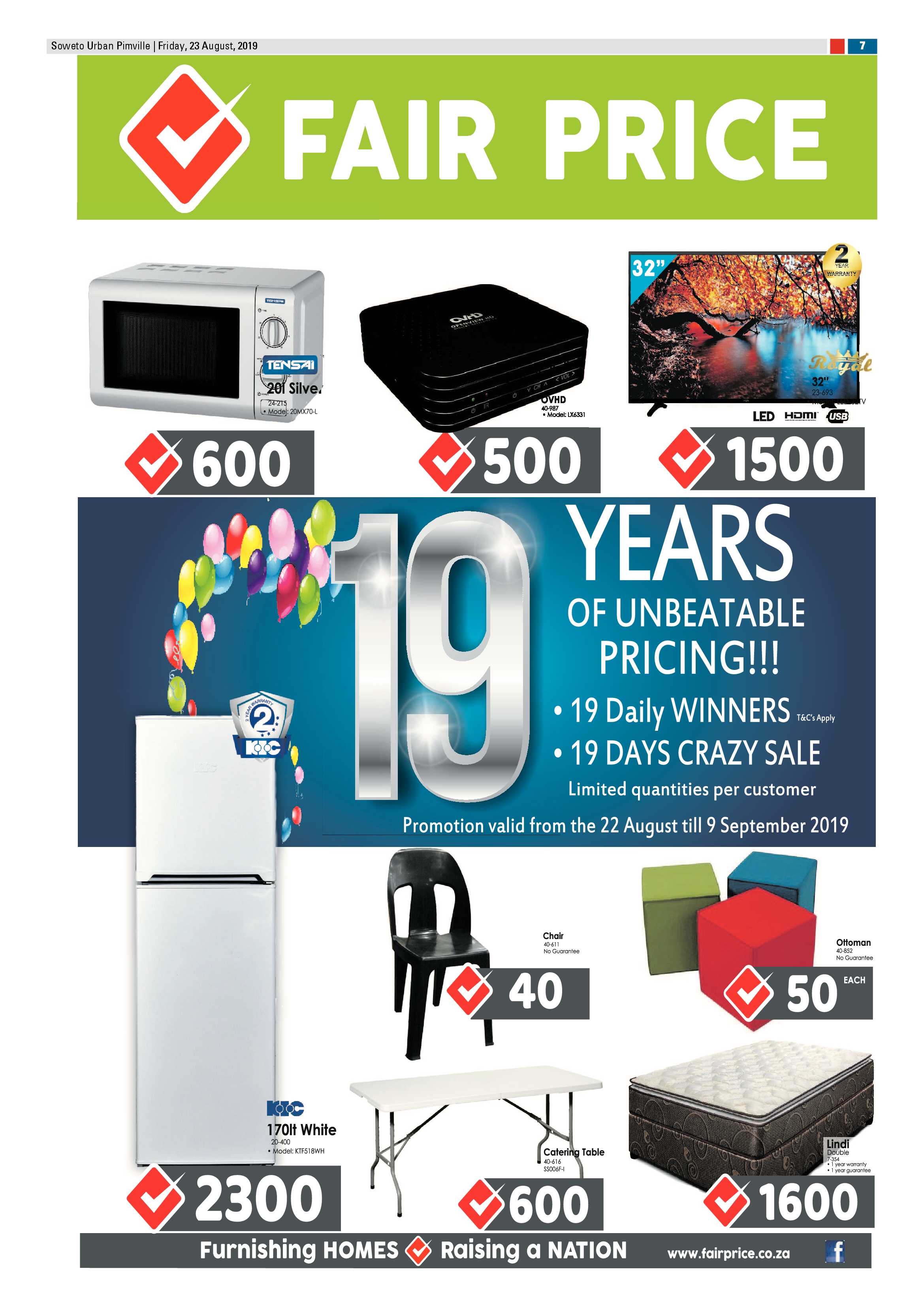 Pimville News – September 06, 2019 page 7