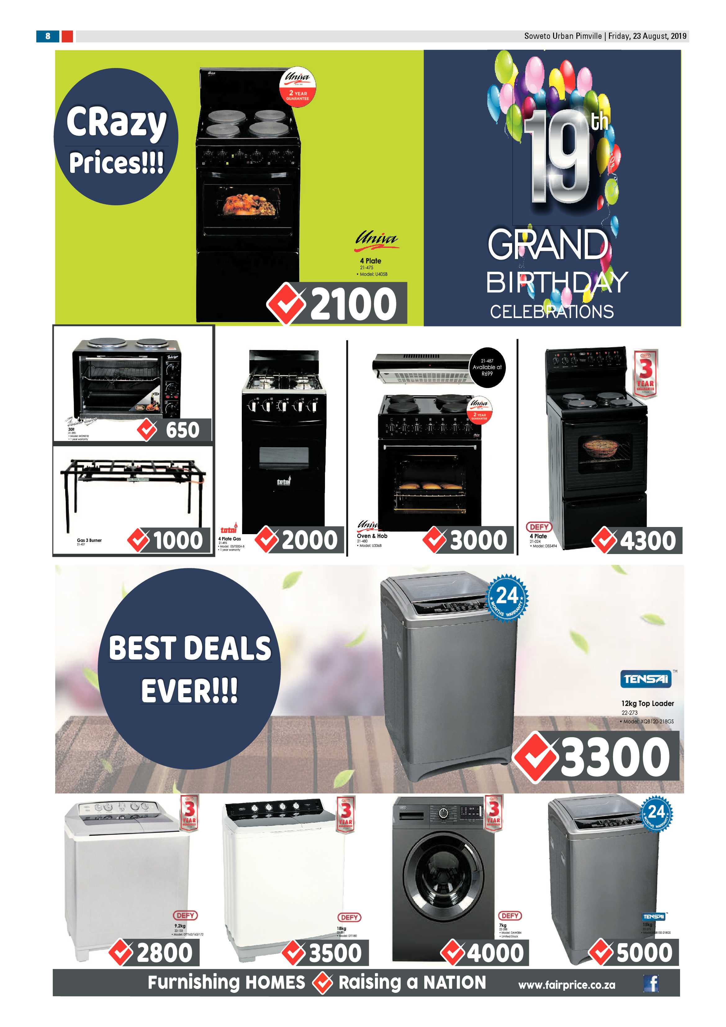 Pimville News – September 06, 2019 page 8