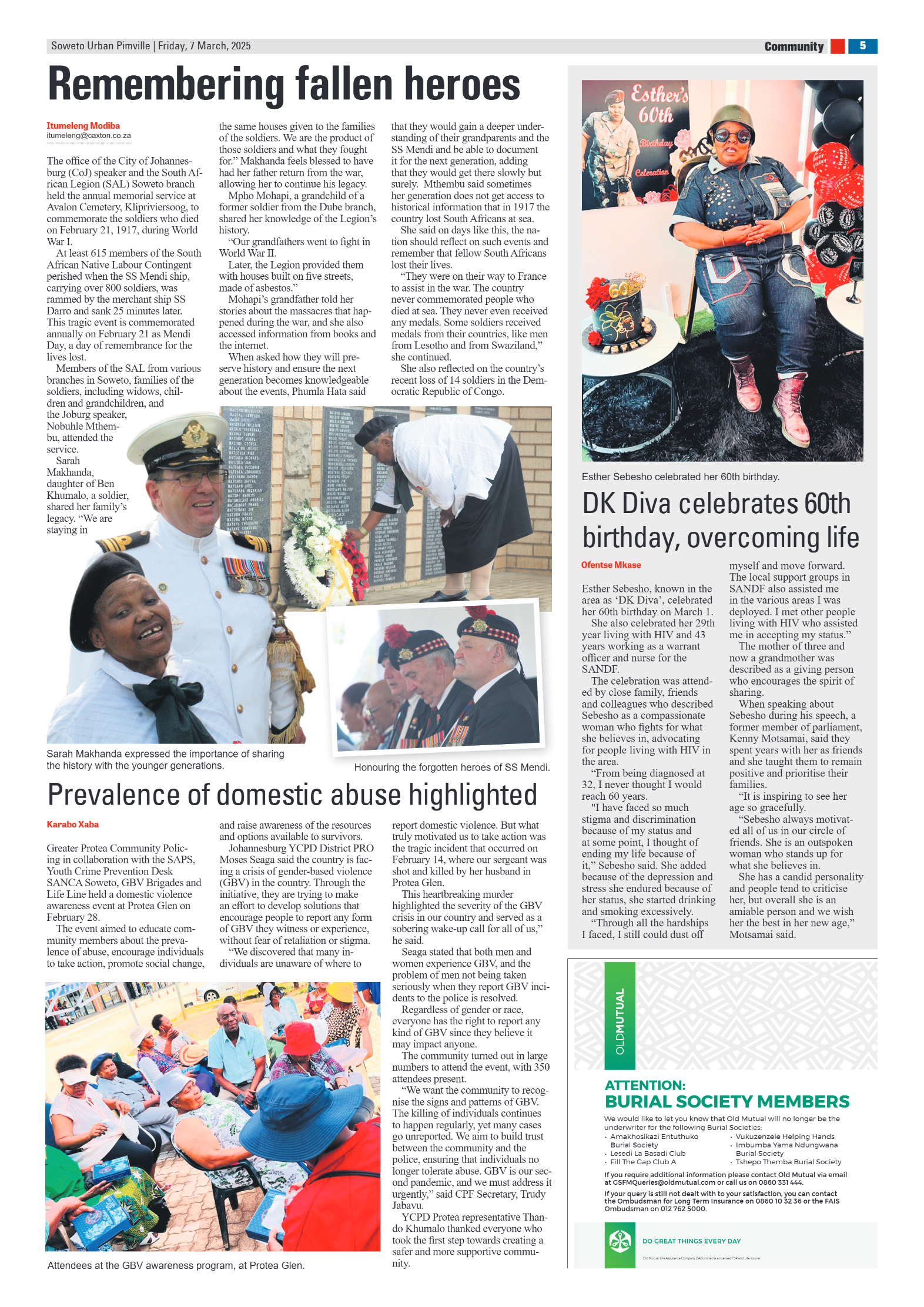 Pimville: 7 March 2025 page 5